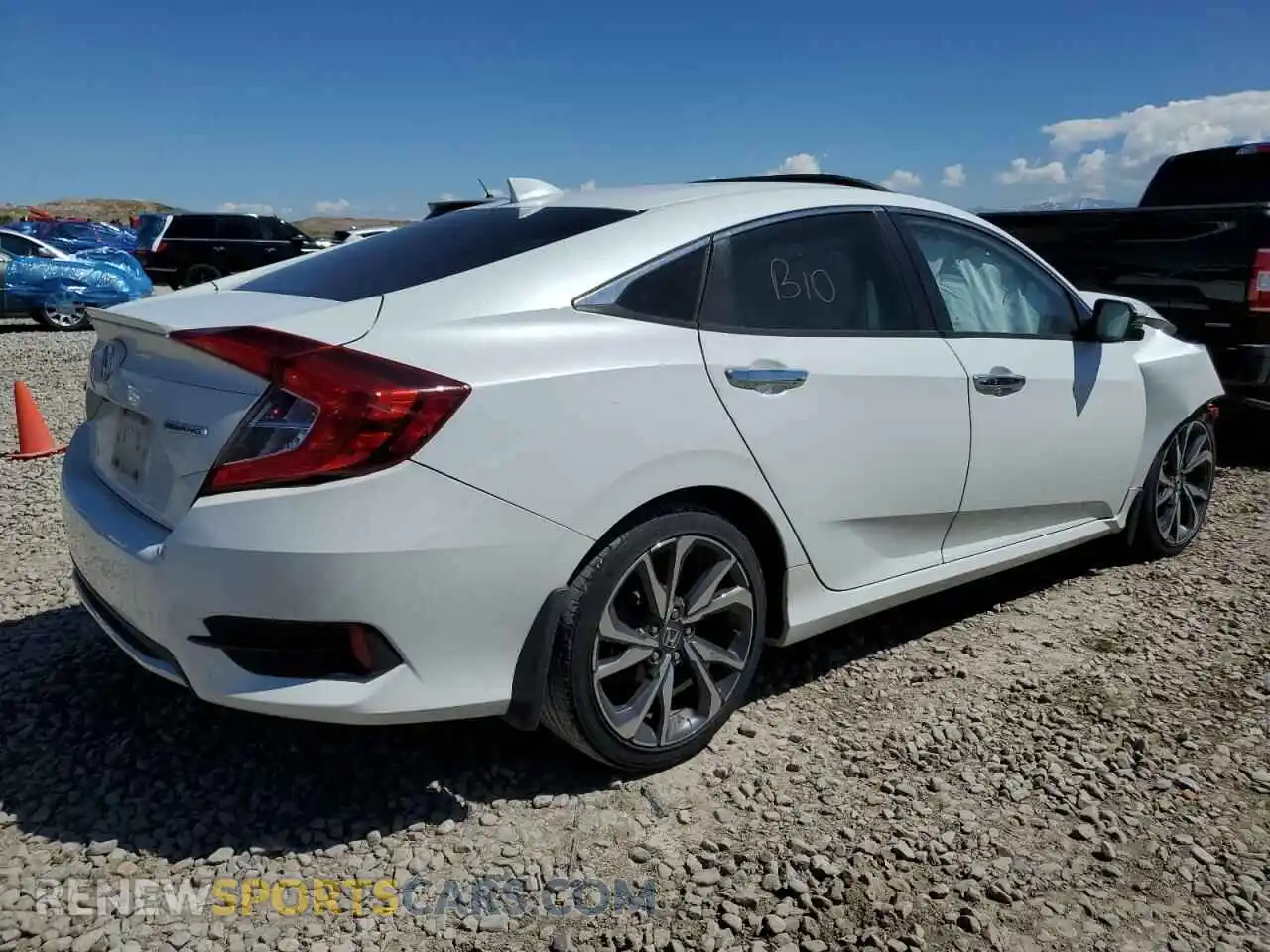 3 Photograph of a damaged car 19XFC1F92ME002035 HONDA CIVIC 2021