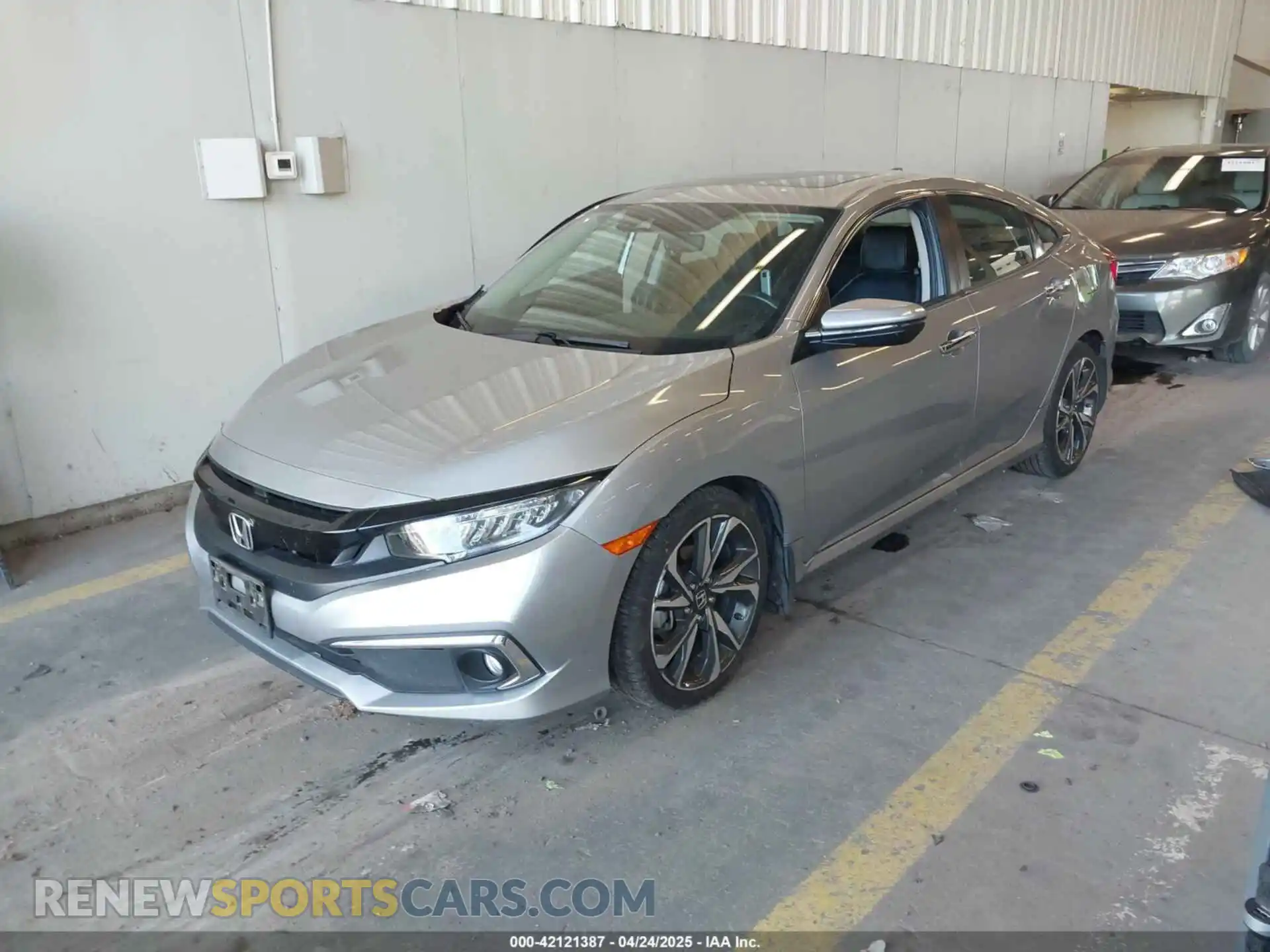 2 Photograph of a damaged car 19XFC1F97ME202456 HONDA CIVIC 2021