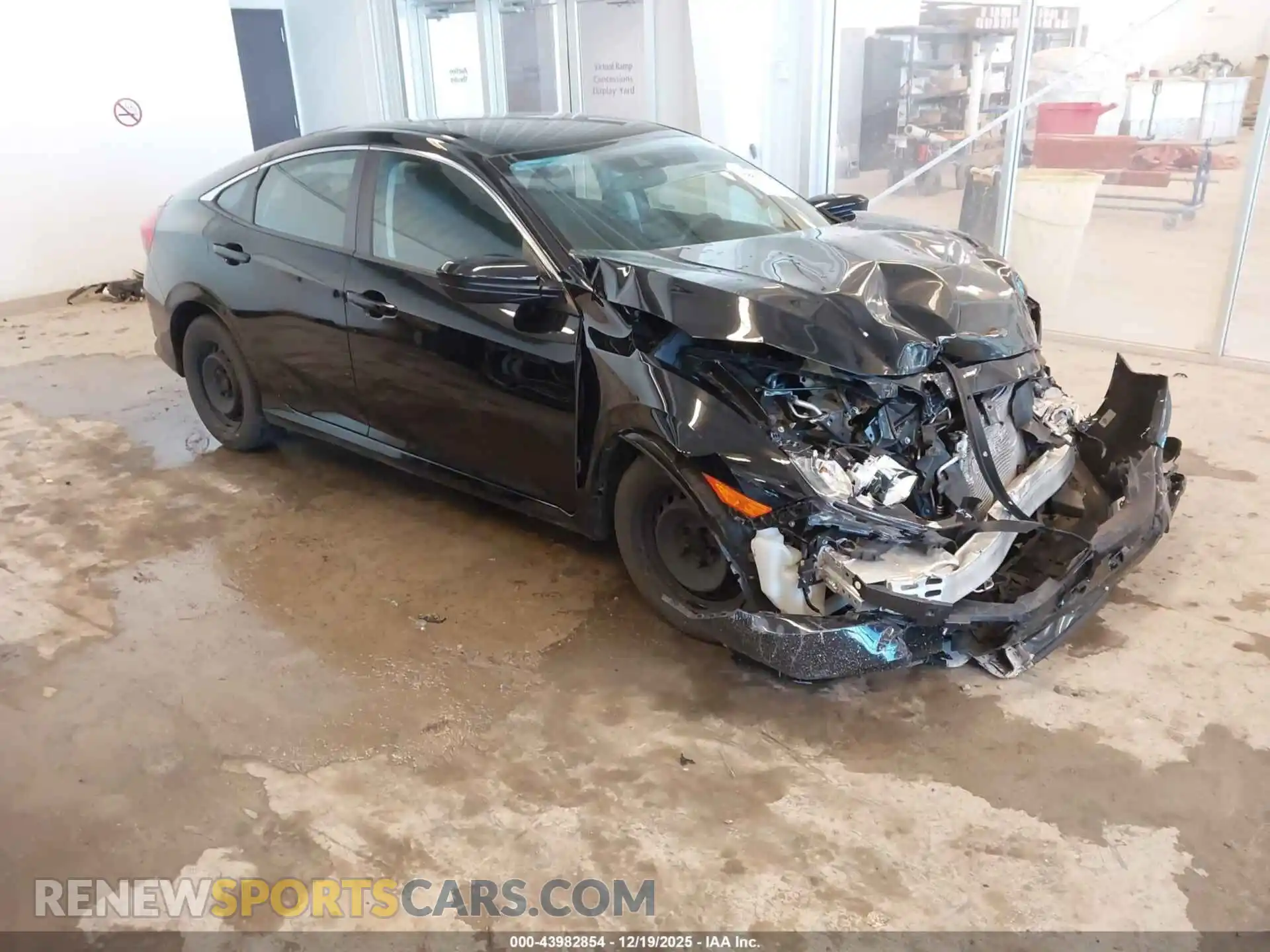 1 Photograph of a damaged car 19XFC2F60ME001090 HONDA CIVIC 2021