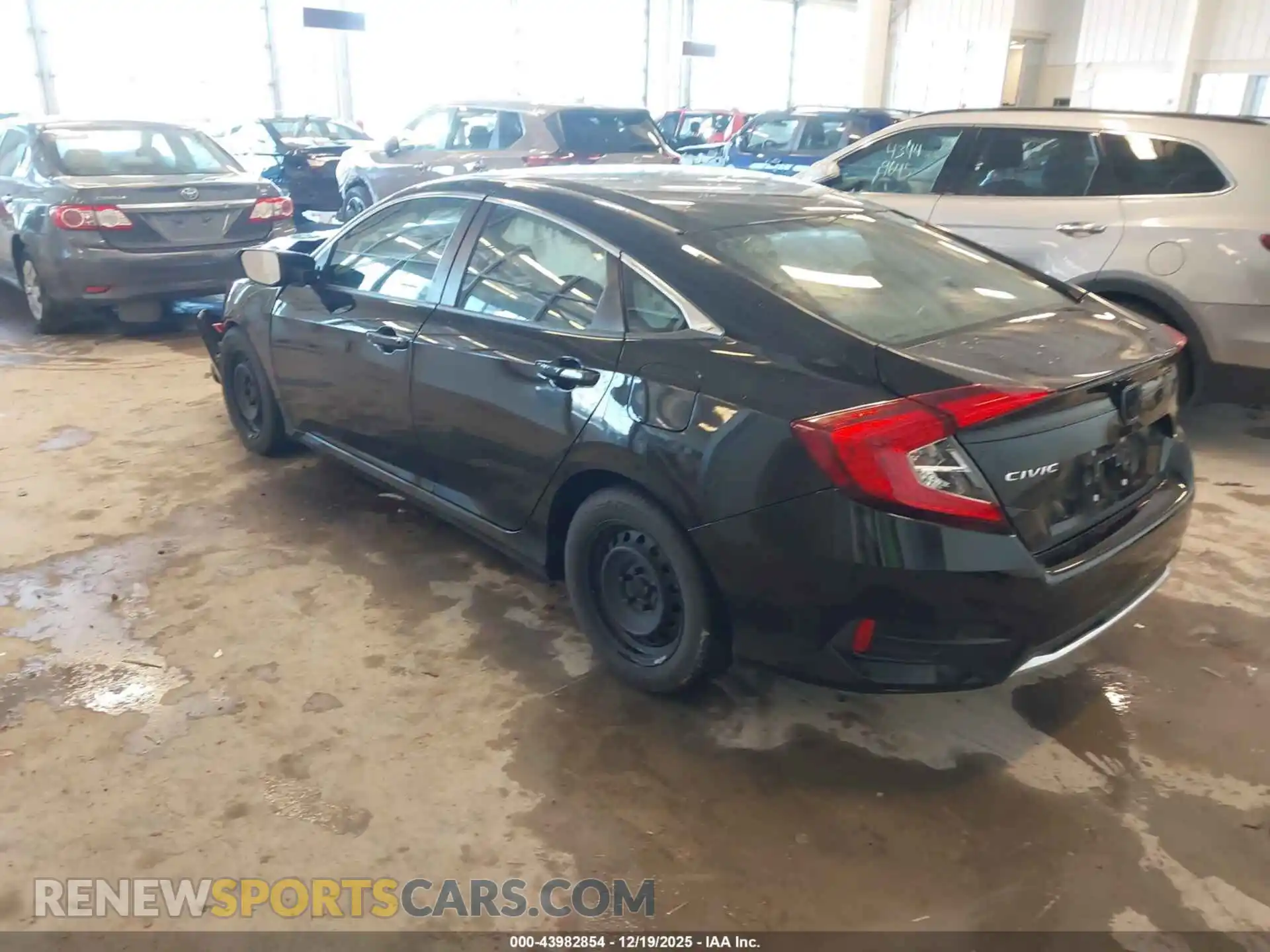 3 Photograph of a damaged car 19XFC2F60ME001090 HONDA CIVIC 2021