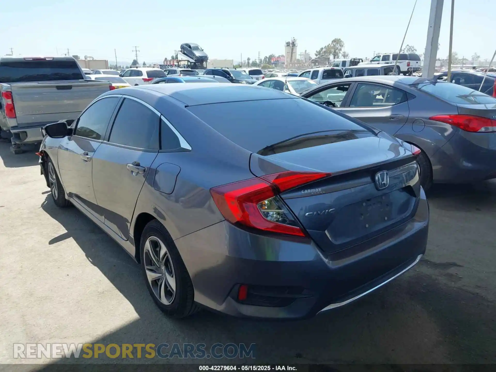 3 Photograph of a damaged car 19XFC2F62ME201341 HONDA CIVIC 2021