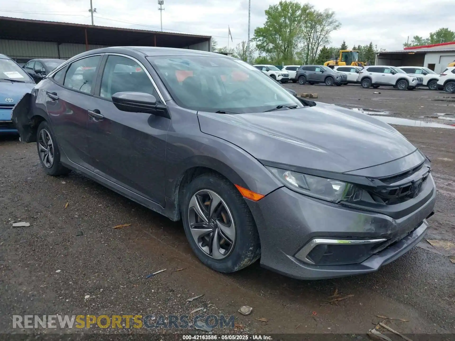 1 Фотография поврежденного автомобиля 19XFC2F64ME001657 HONDA CIVIC 2021
