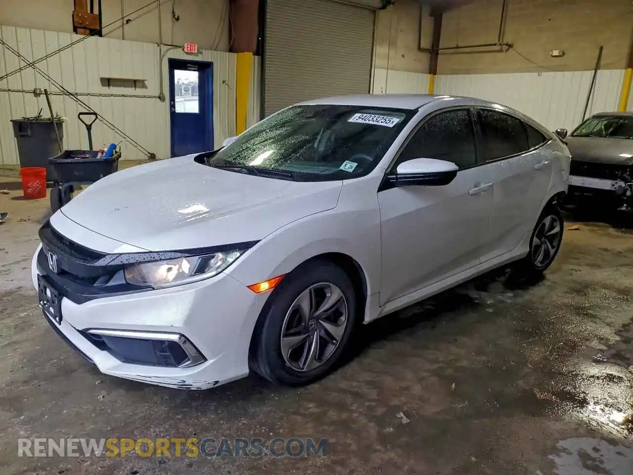 1 Photograph of a damaged car 19XFC2F65ME200362 HONDA CIVIC 2021