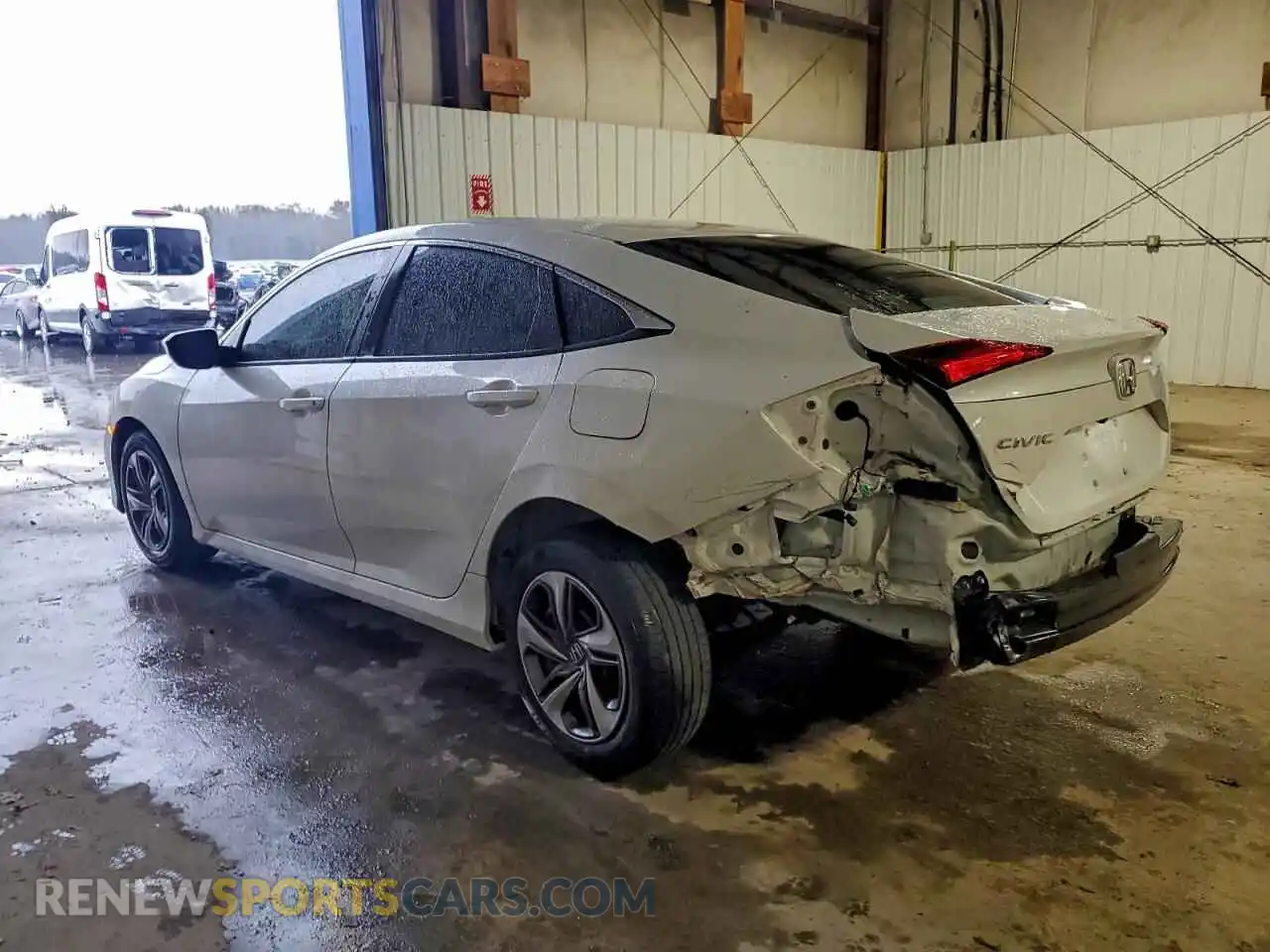 2 Photograph of a damaged car 19XFC2F65ME200362 HONDA CIVIC 2021