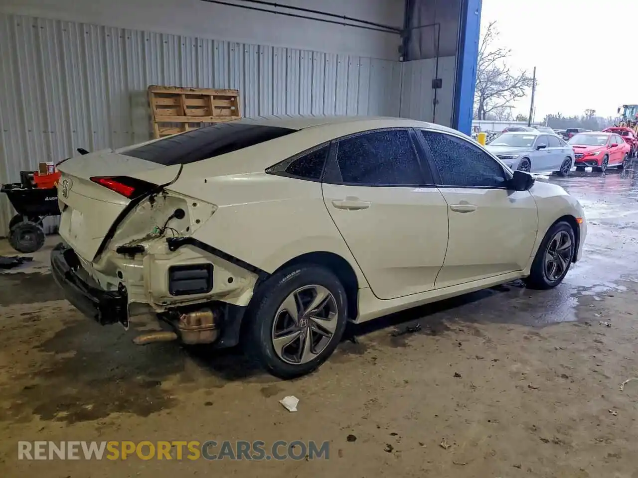 3 Photograph of a damaged car 19XFC2F65ME200362 HONDA CIVIC 2021