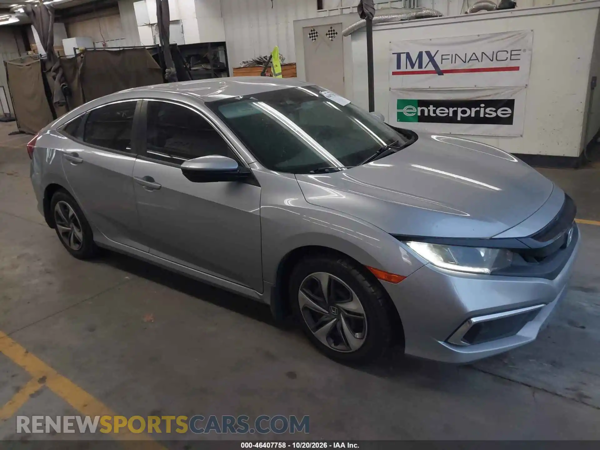 1 Photograph of a damaged car 19XFC2F68ME001192 HONDA CIVIC 2021