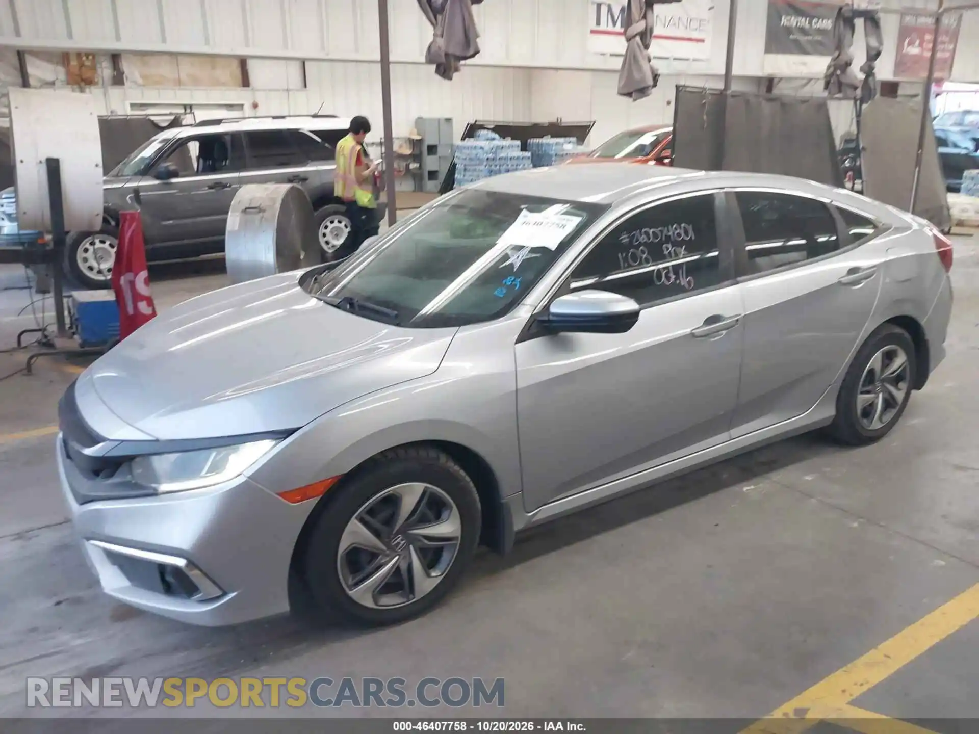 2 Photograph of a damaged car 19XFC2F68ME001192 HONDA CIVIC 2021