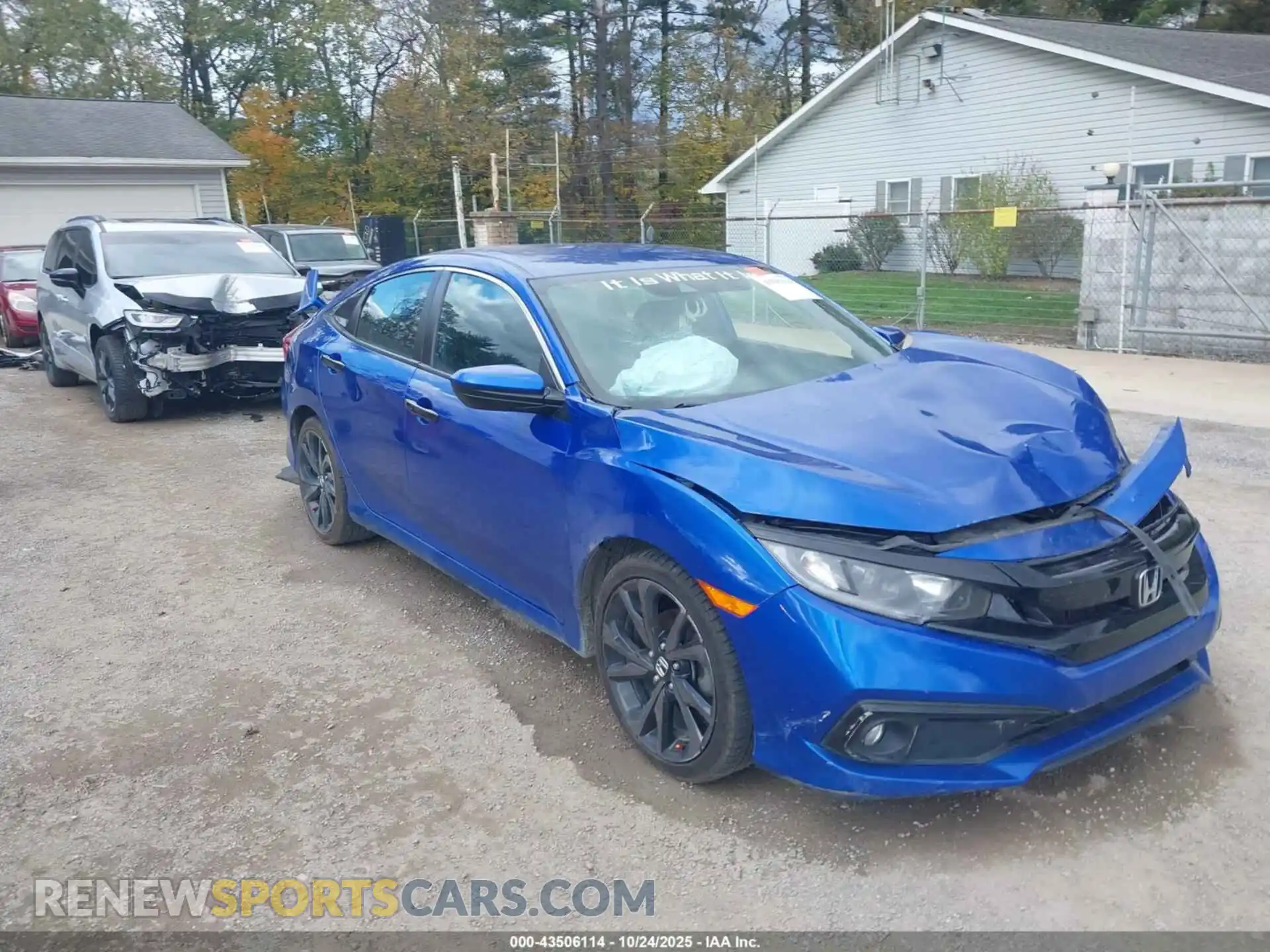 1 fotografías del automóvil dañado 19XFC2F80ME002712 HONDA CIVIC 2021