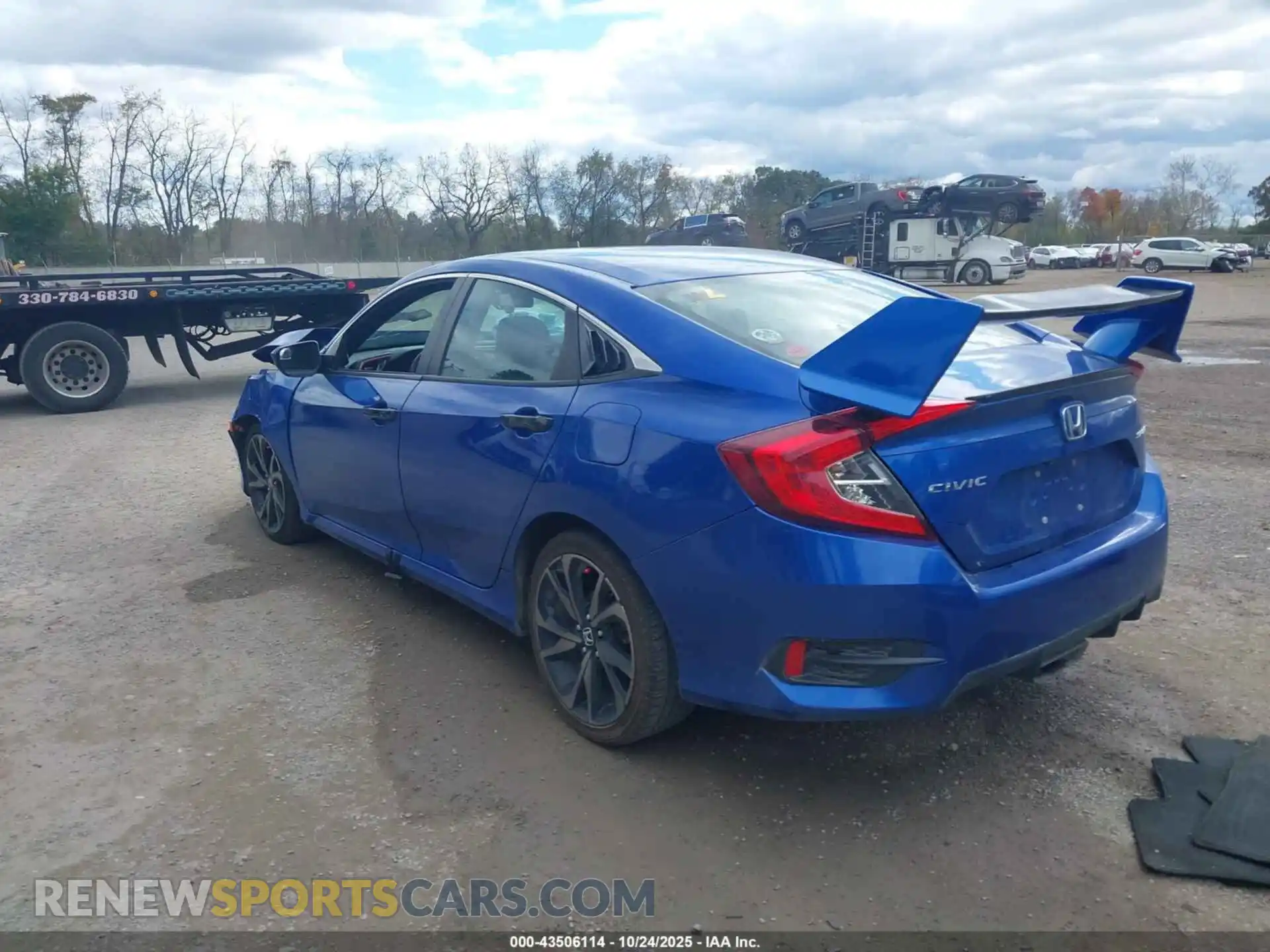 3 fotografías del automóvil dañado 19XFC2F80ME002712 HONDA CIVIC 2021