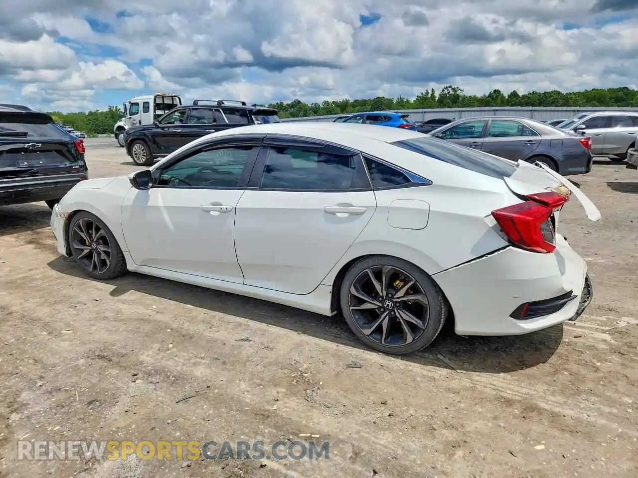 2 Photograph of a damaged car 19XFC2F81ME000001 HONDA CIVIC 2021
