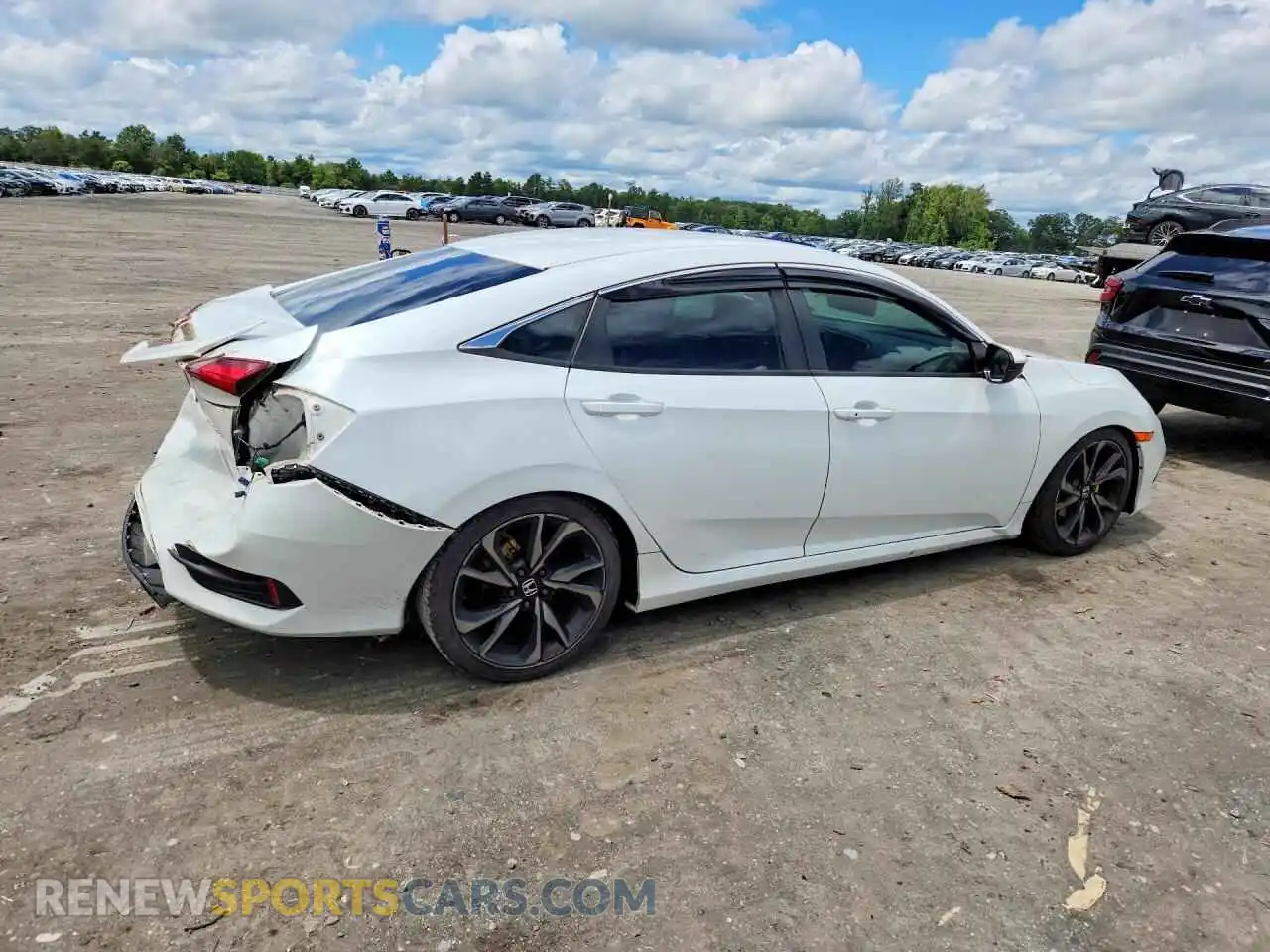 3 Photograph of a damaged car 19XFC2F81ME000001 HONDA CIVIC 2021