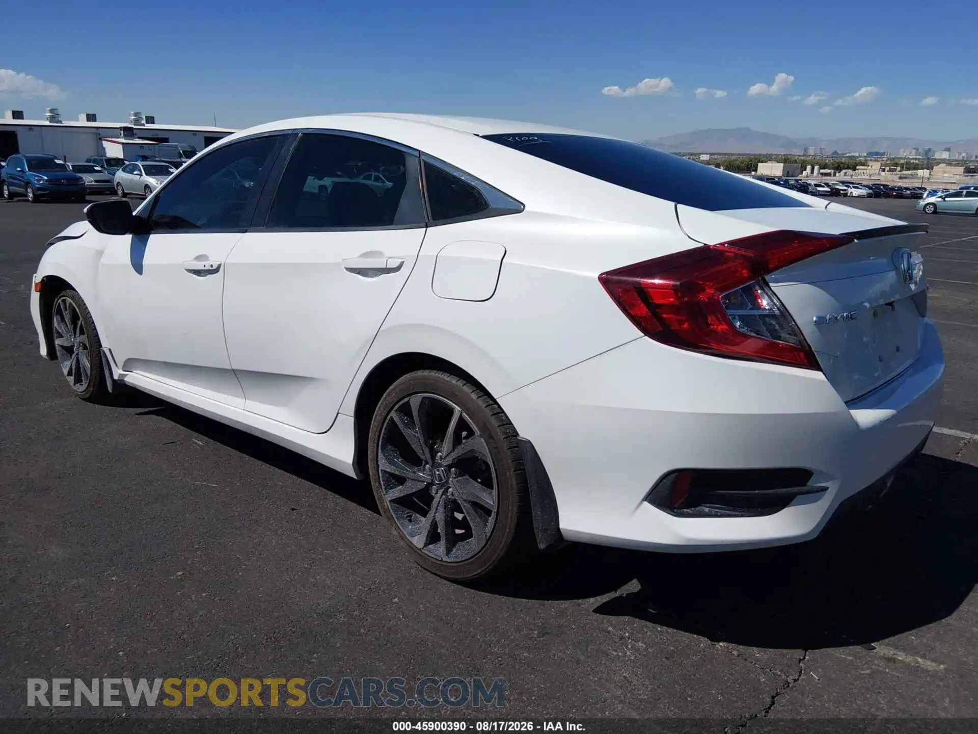 3 Photograph of a damaged car 19XFC2F81ME003674 HONDA CIVIC 2021