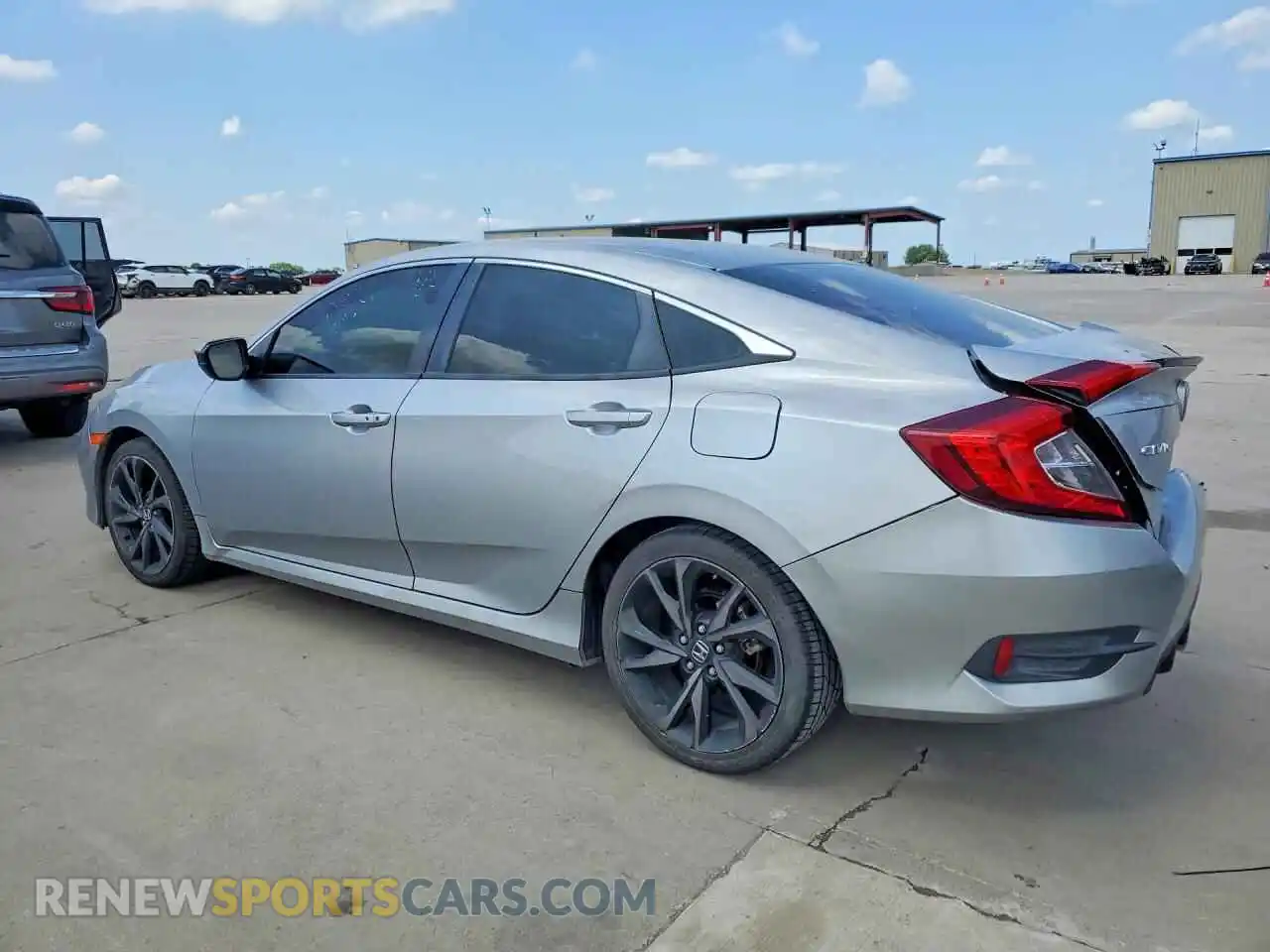 2 Photograph of a damaged car 19XFC2F82ME002291 HONDA CIVIC 2021