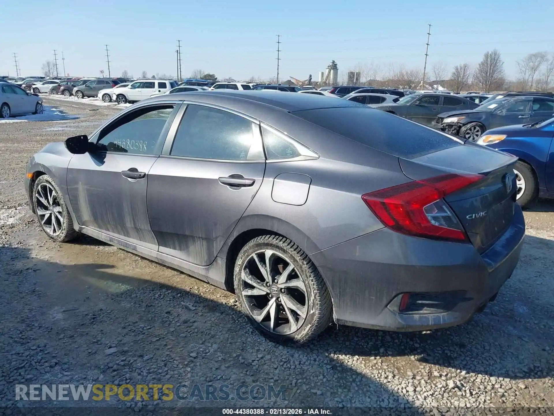 3 Photograph of a damaged car 19XFC2F82ME003649 HONDA CIVIC 2021
