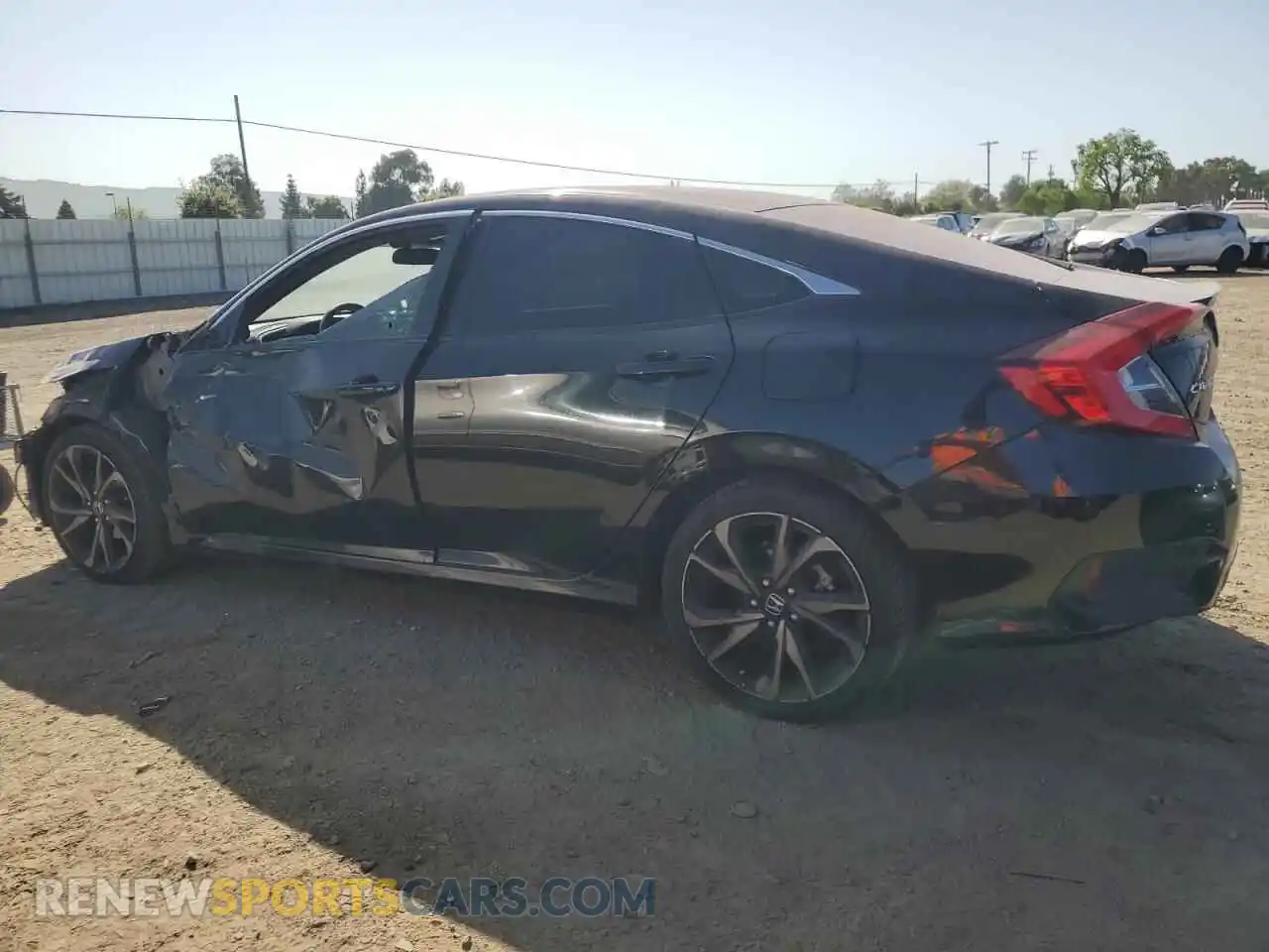 2 Photograph of a damaged car 19XFC2F82ME201471 HONDA CIVIC 2021