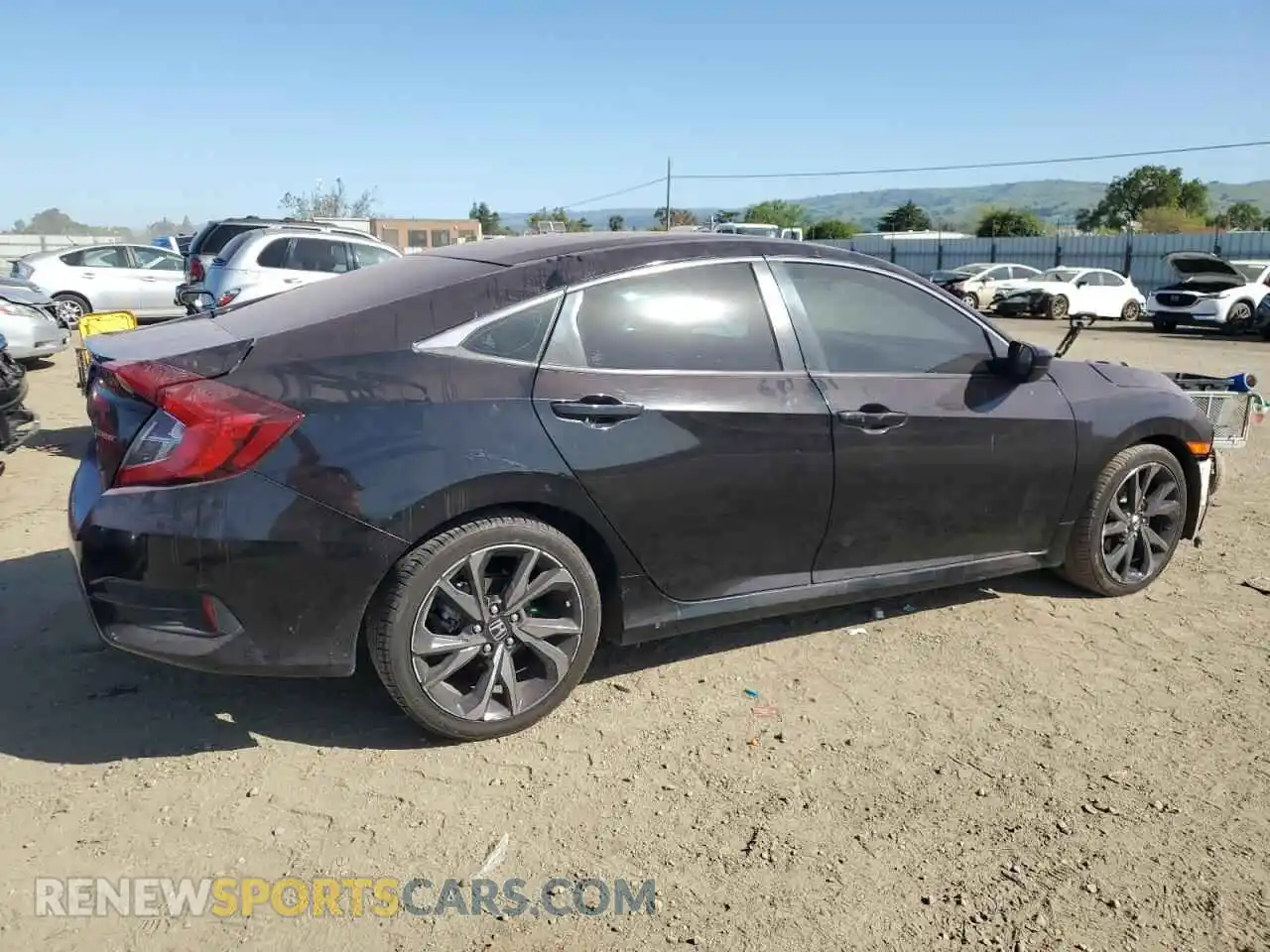 3 Photograph of a damaged car 19XFC2F82ME201471 HONDA CIVIC 2021