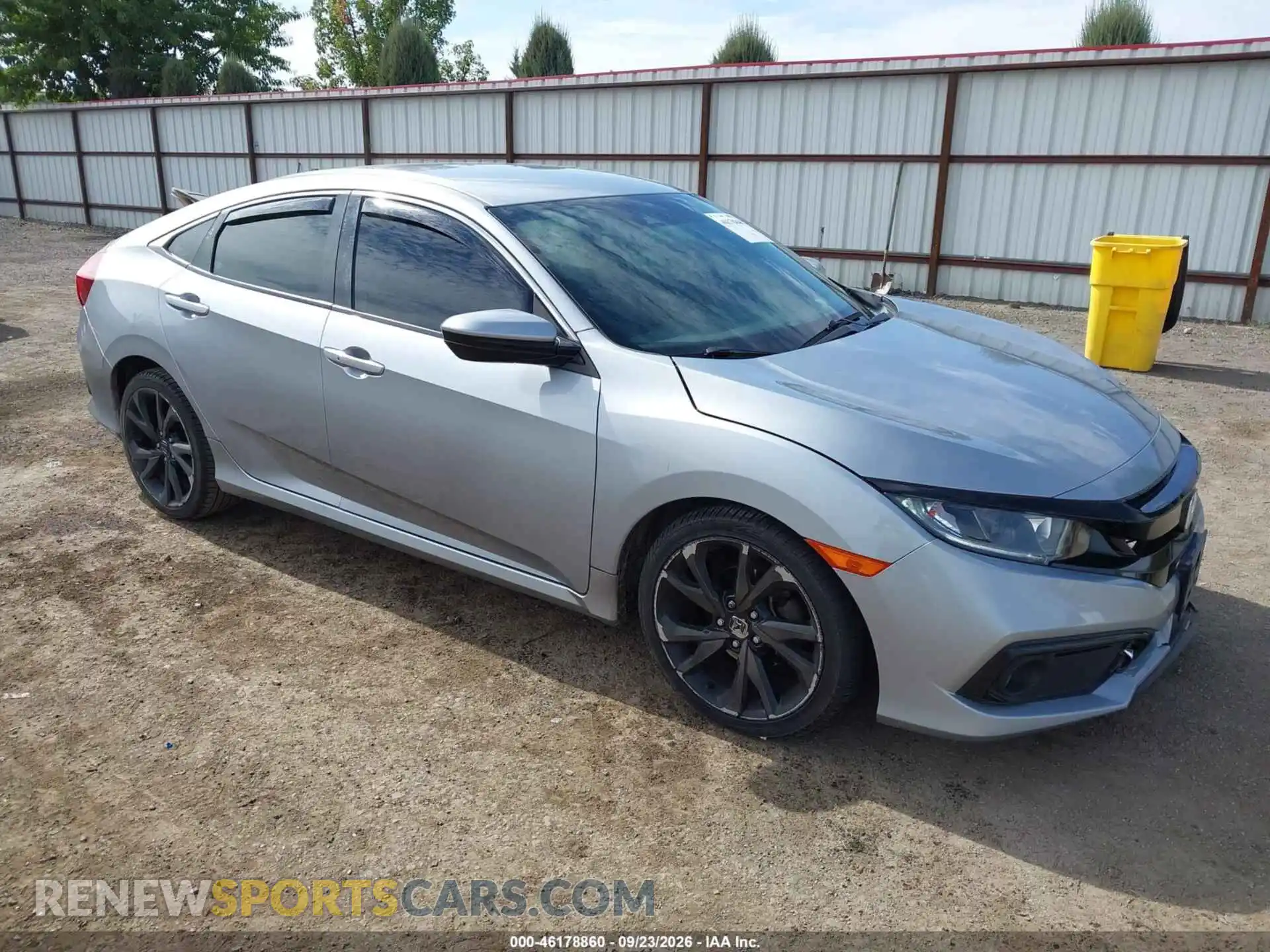1 Photograph of a damaged car 19XFC2F82ME201972 HONDA CIVIC 2021