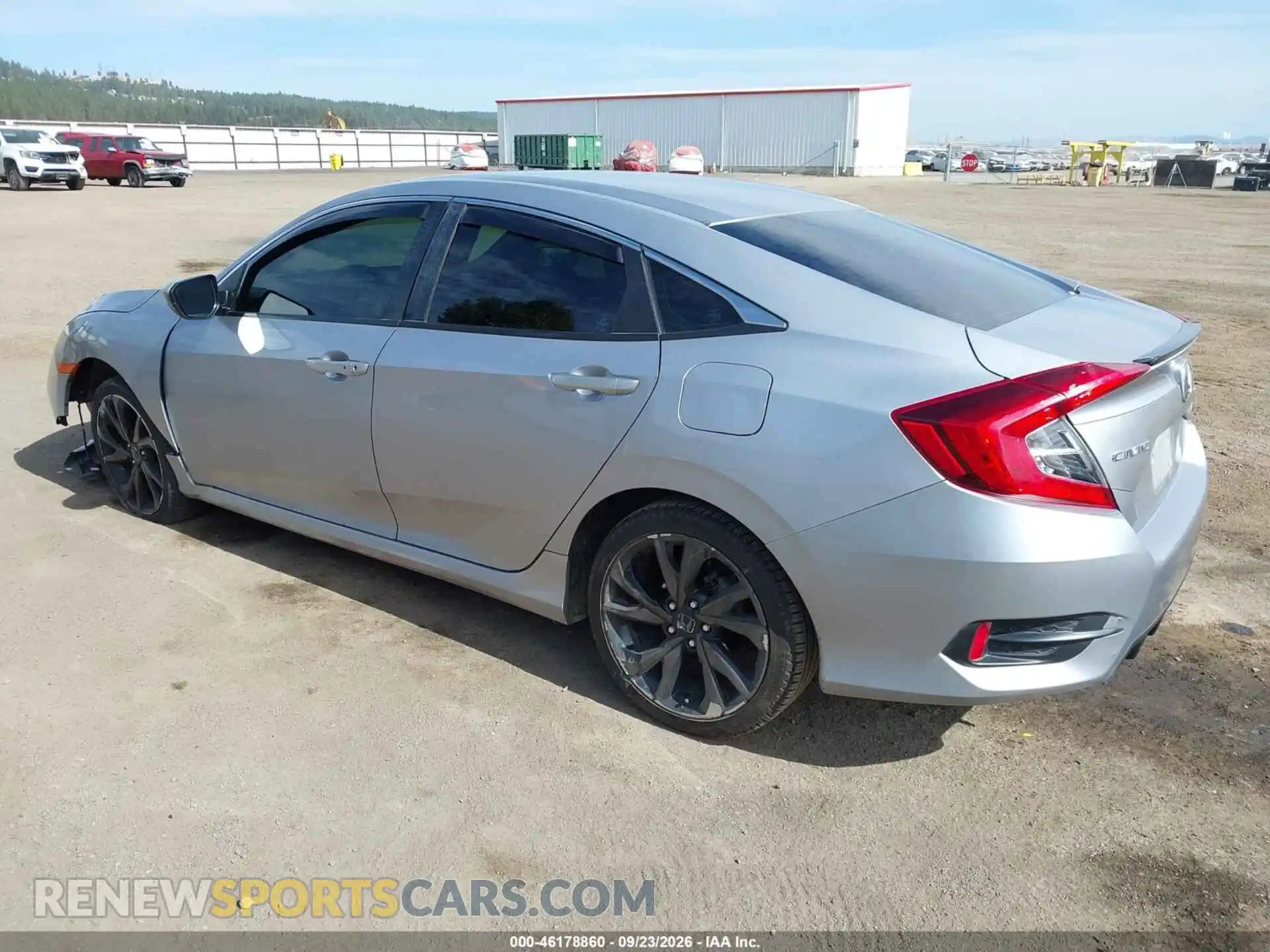 3 Photograph of a damaged car 19XFC2F82ME201972 HONDA CIVIC 2021