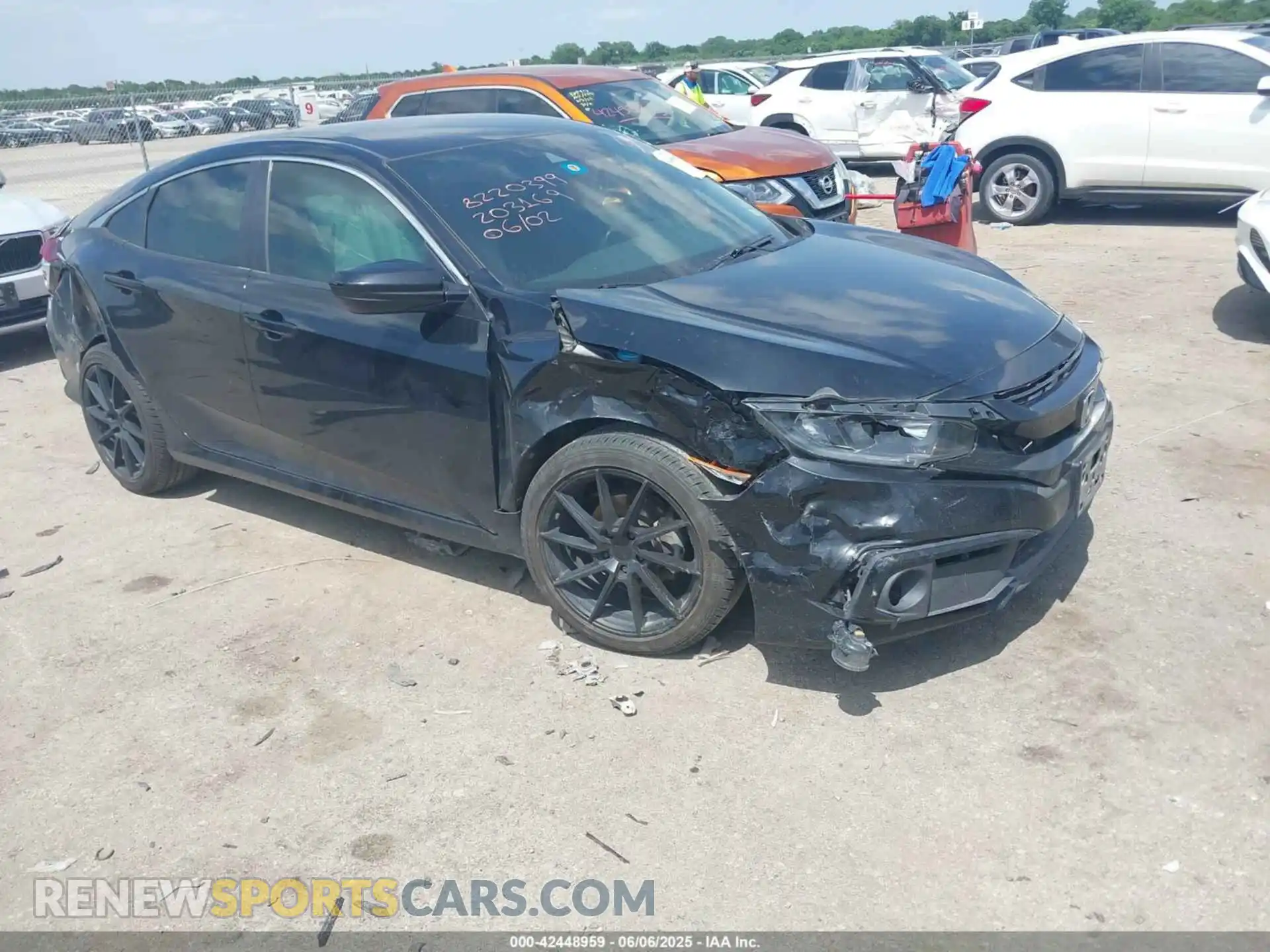 1 fotografías del automóvil dañado 19XFC2F82ME203169 HONDA CIVIC 2021