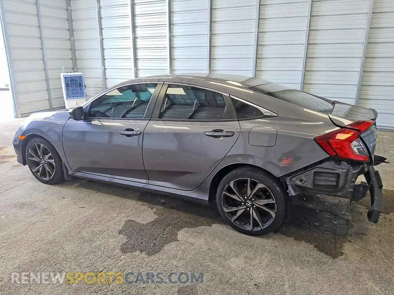 2 Photograph of a damaged car 19XFC2F84ME000803 HONDA CIVIC 2021