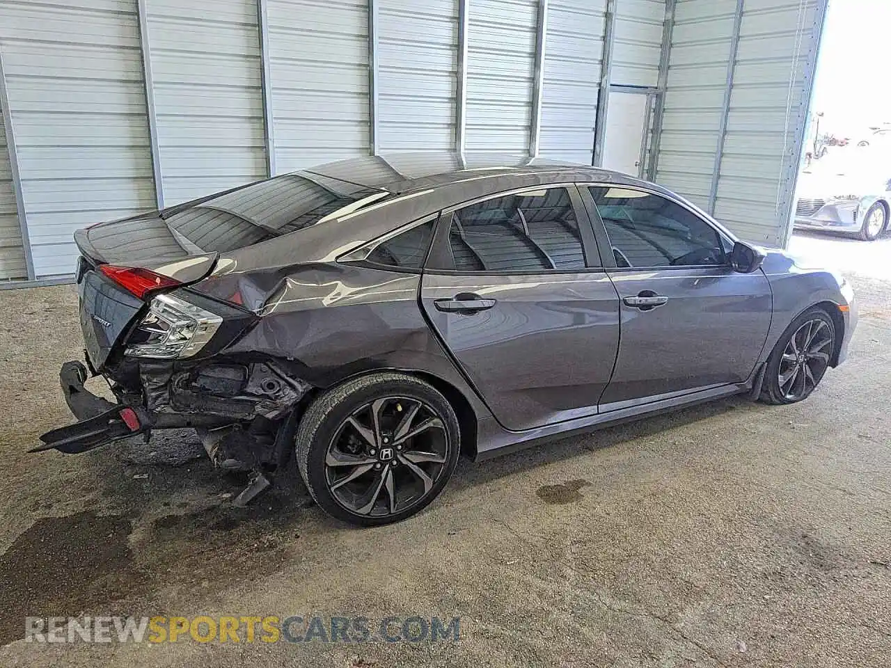 3 Photograph of a damaged car 19XFC2F84ME000803 HONDA CIVIC 2021