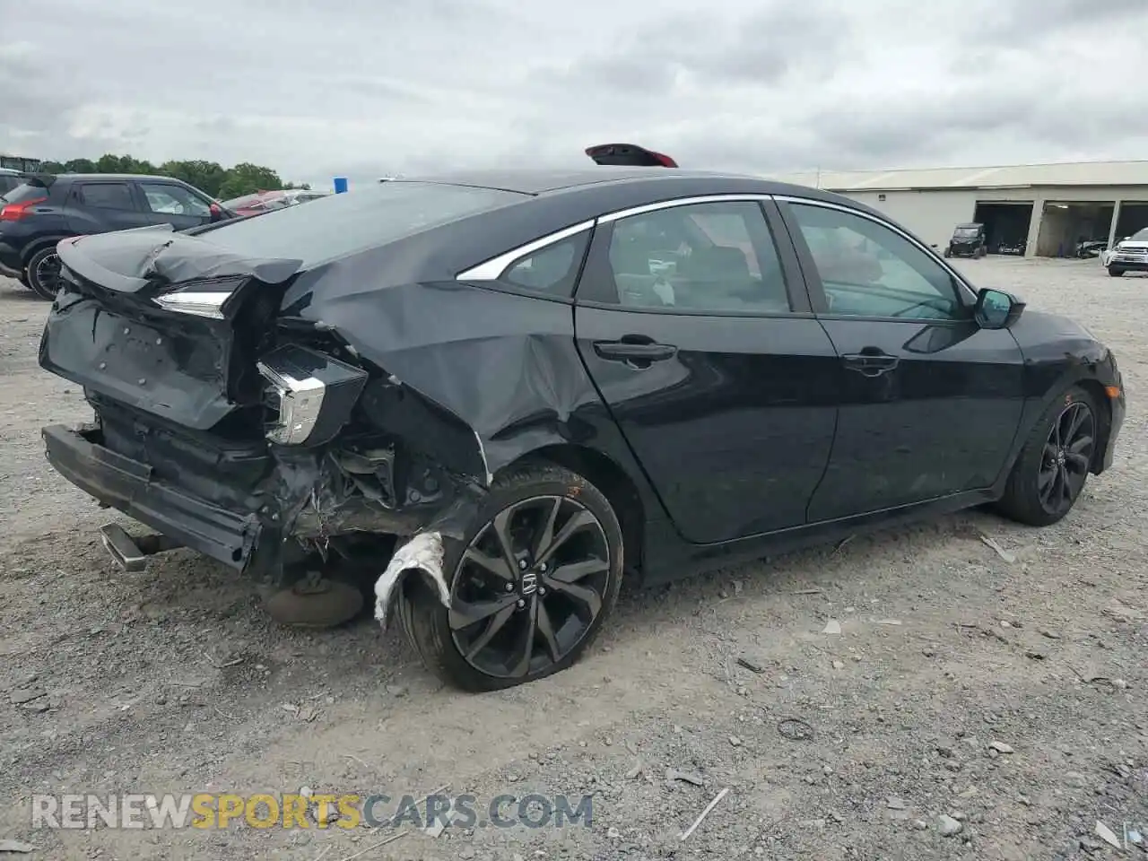3 Photograph of a damaged car 19XFC2F84ME002745 HONDA CIVIC 2021