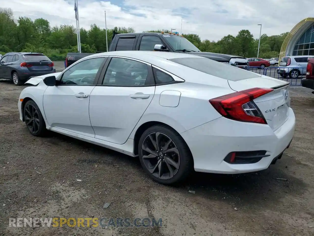 2 Photograph of a damaged car 19XFC2F84ME003197 HONDA CIVIC 2021