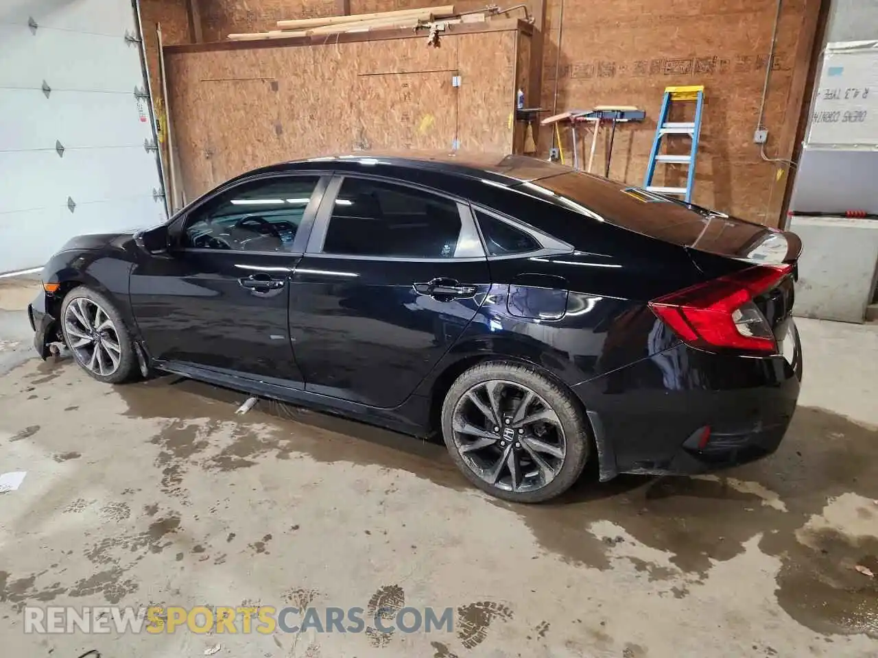 2 Фотография поврежденного автомобиля 19XFC2F84ME200502 HONDA CIVIC 2021