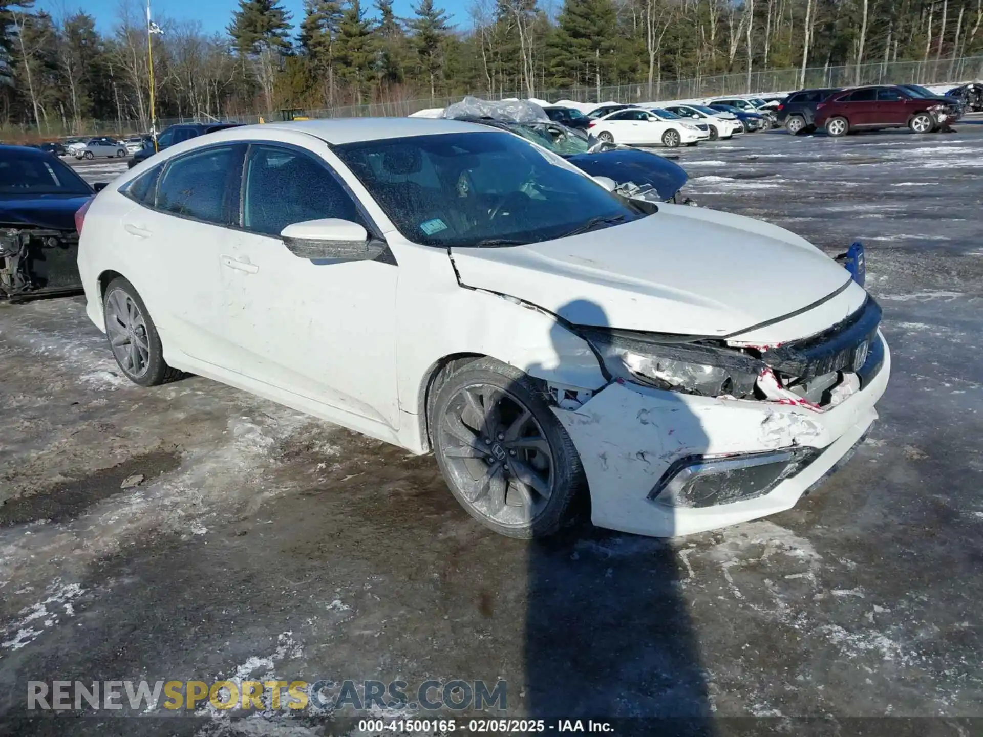 1 Photograph of a damaged car 19XFC2F85ME203098 HONDA CIVIC 2021
