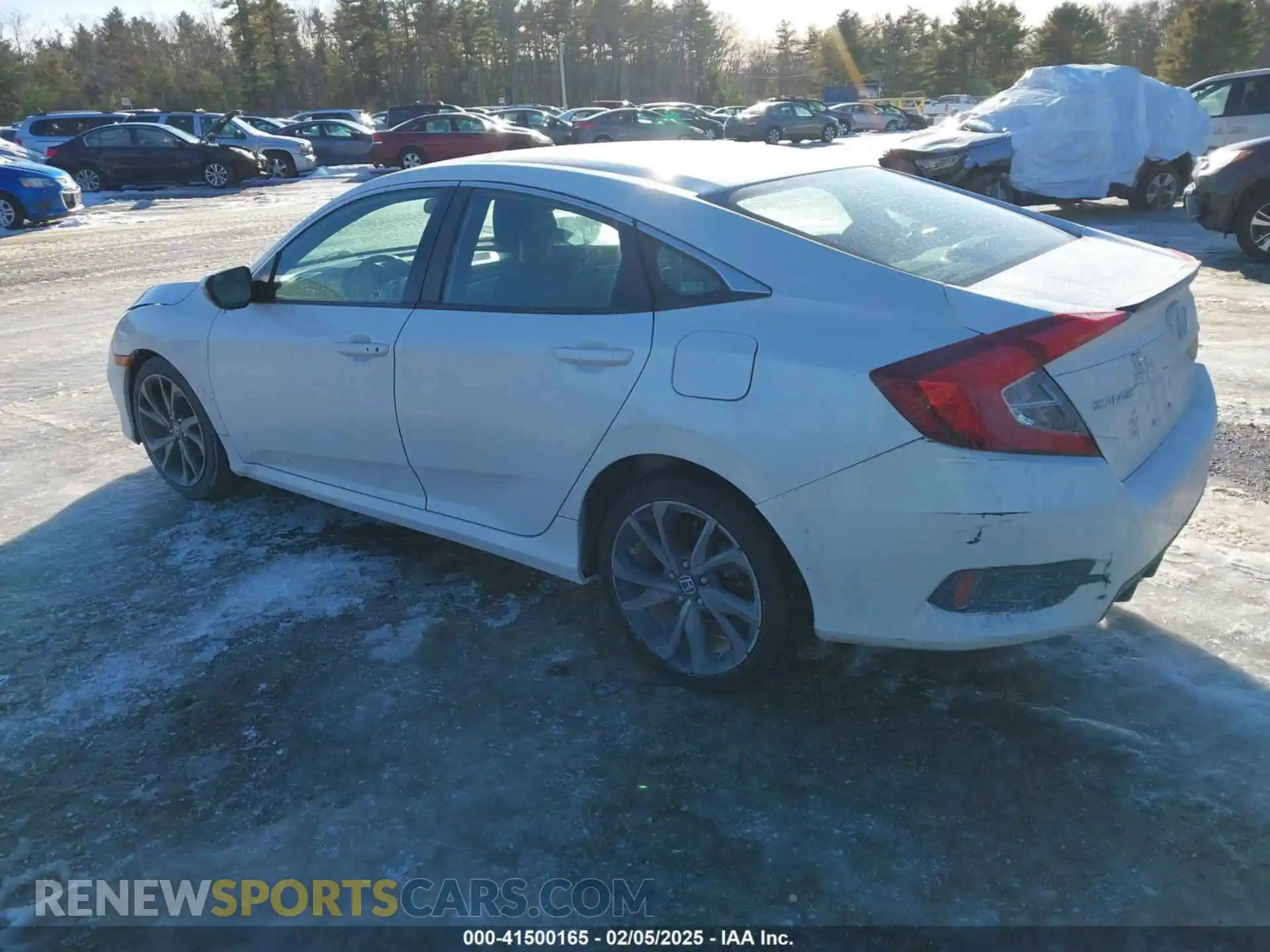 3 Photograph of a damaged car 19XFC2F85ME203098 HONDA CIVIC 2021