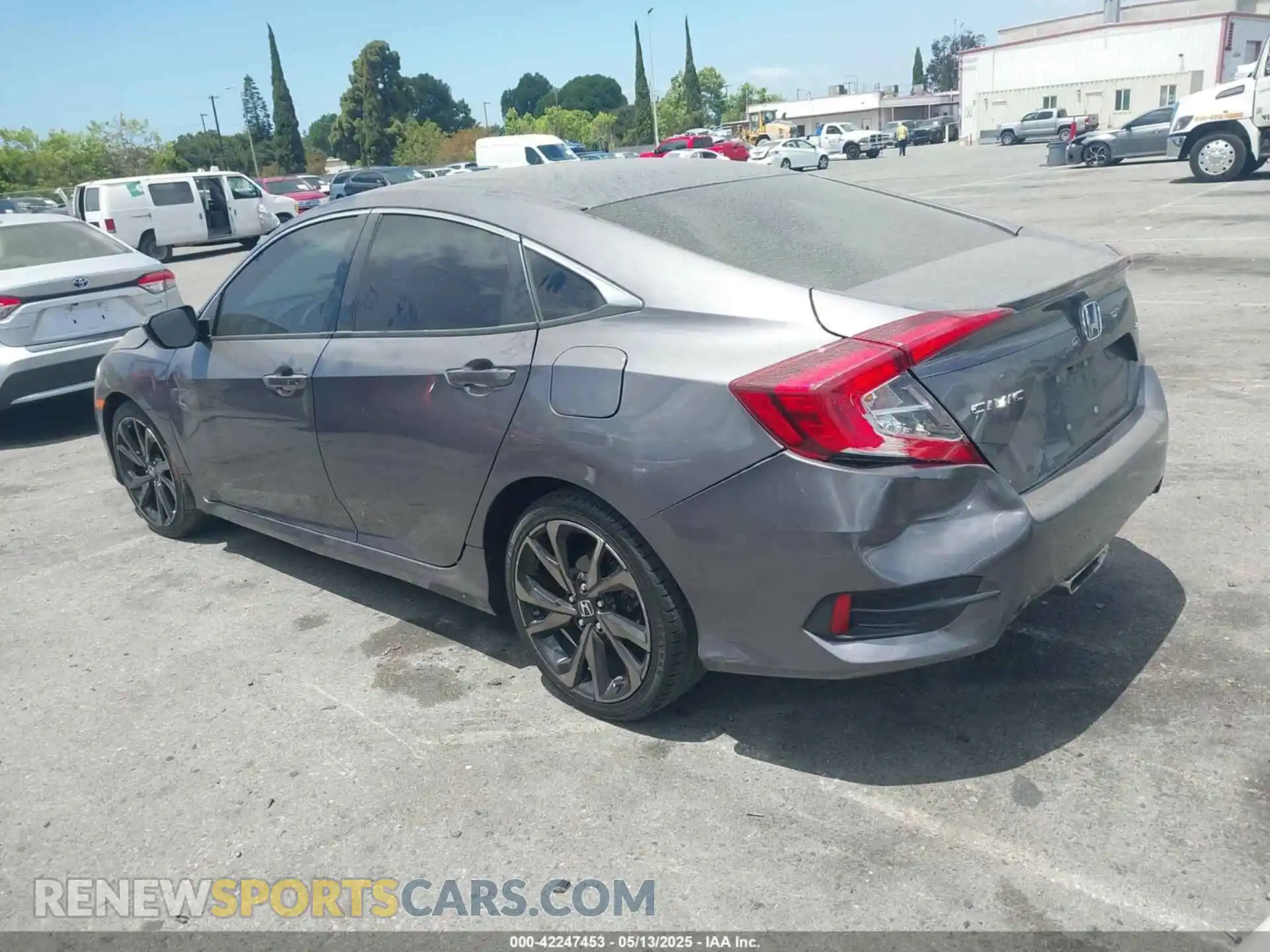 3 Photograph of a damaged car 19XFC2F86ME003377 HONDA CIVIC 2021