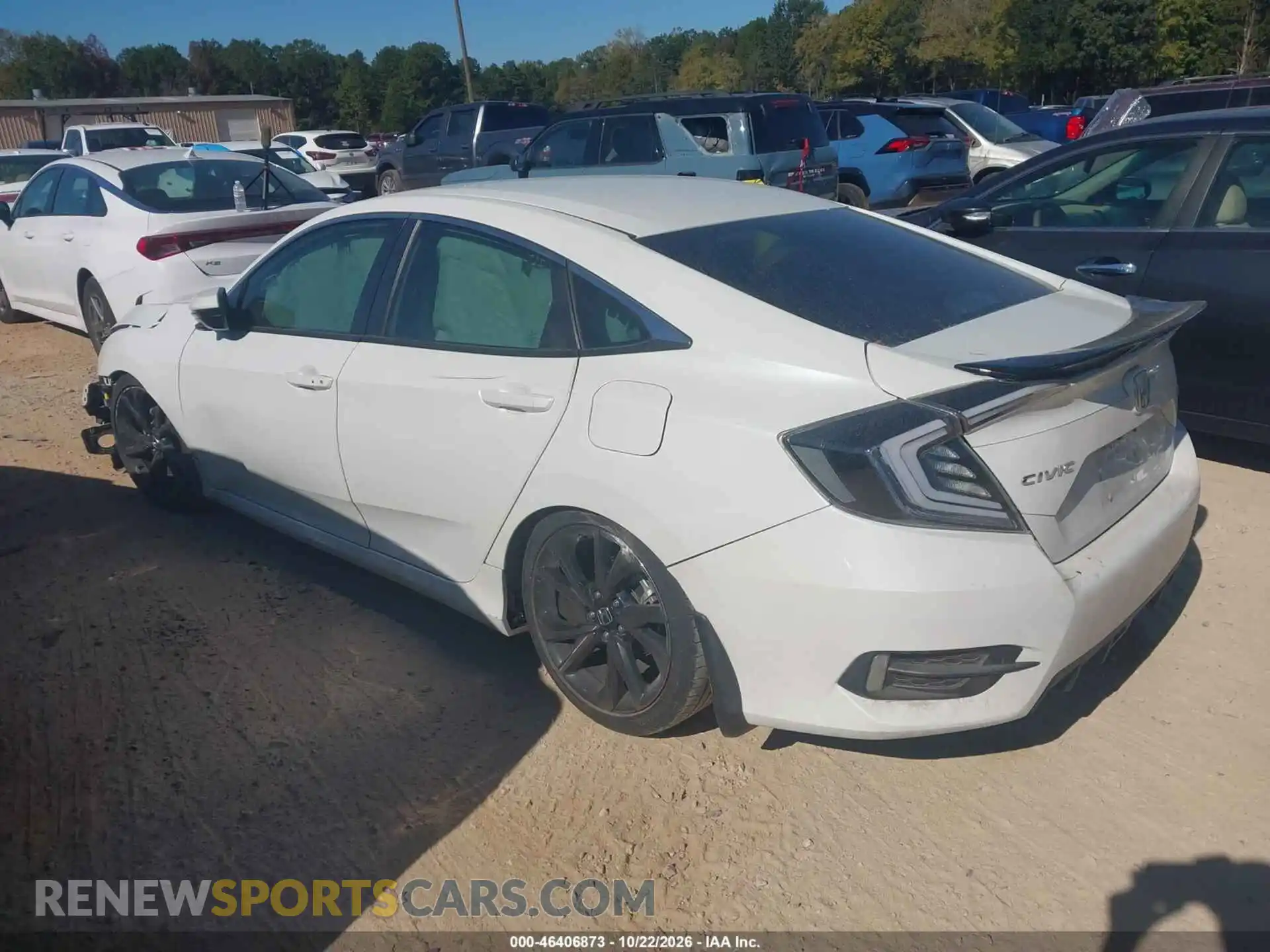 3 Photograph of a damaged car 19XFC2F86ME003928 HONDA CIVIC 2021