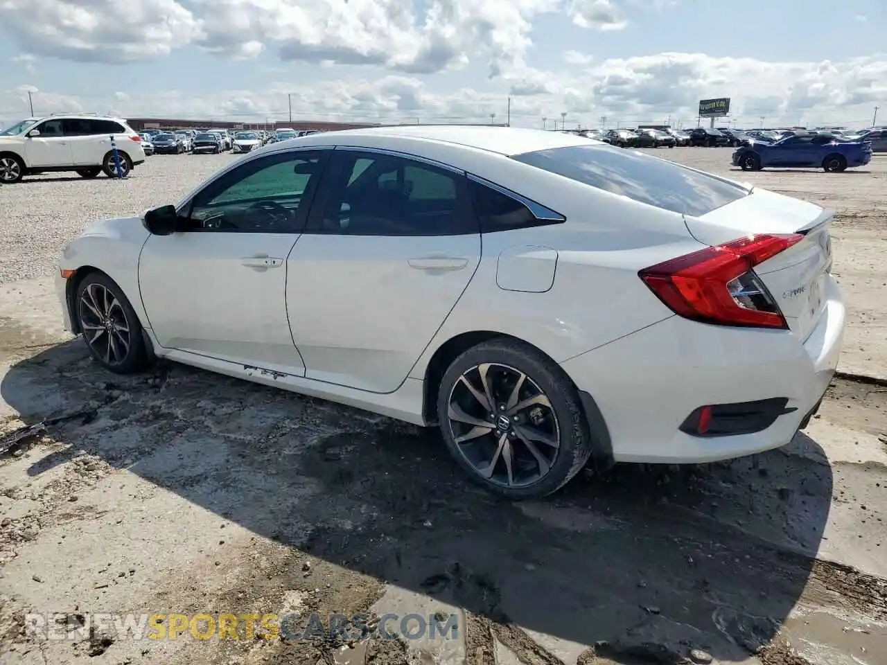 2 Photograph of a damaged car 19XFC2F87ME003307 HONDA CIVIC 2021