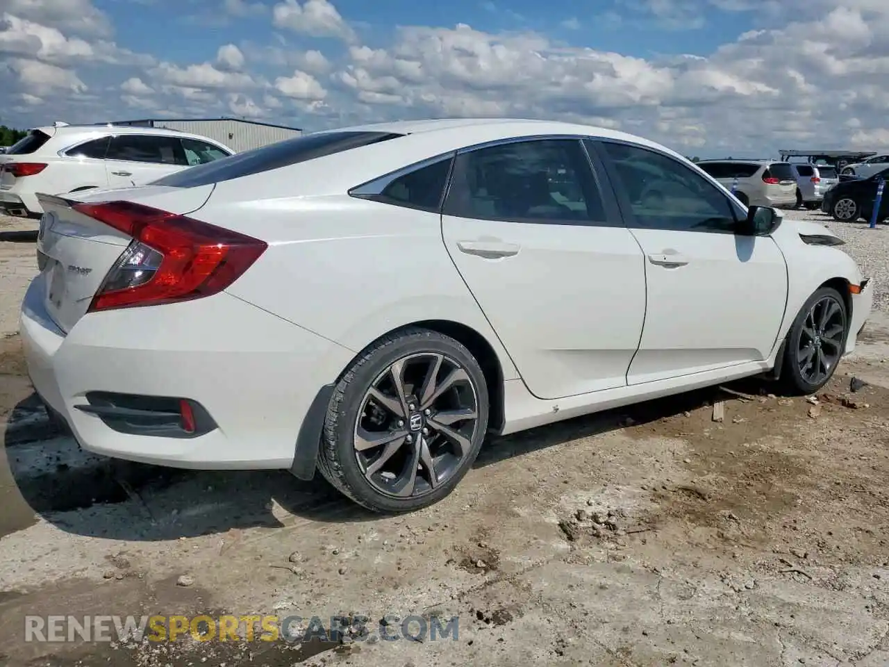 3 Photograph of a damaged car 19XFC2F87ME003307 HONDA CIVIC 2021