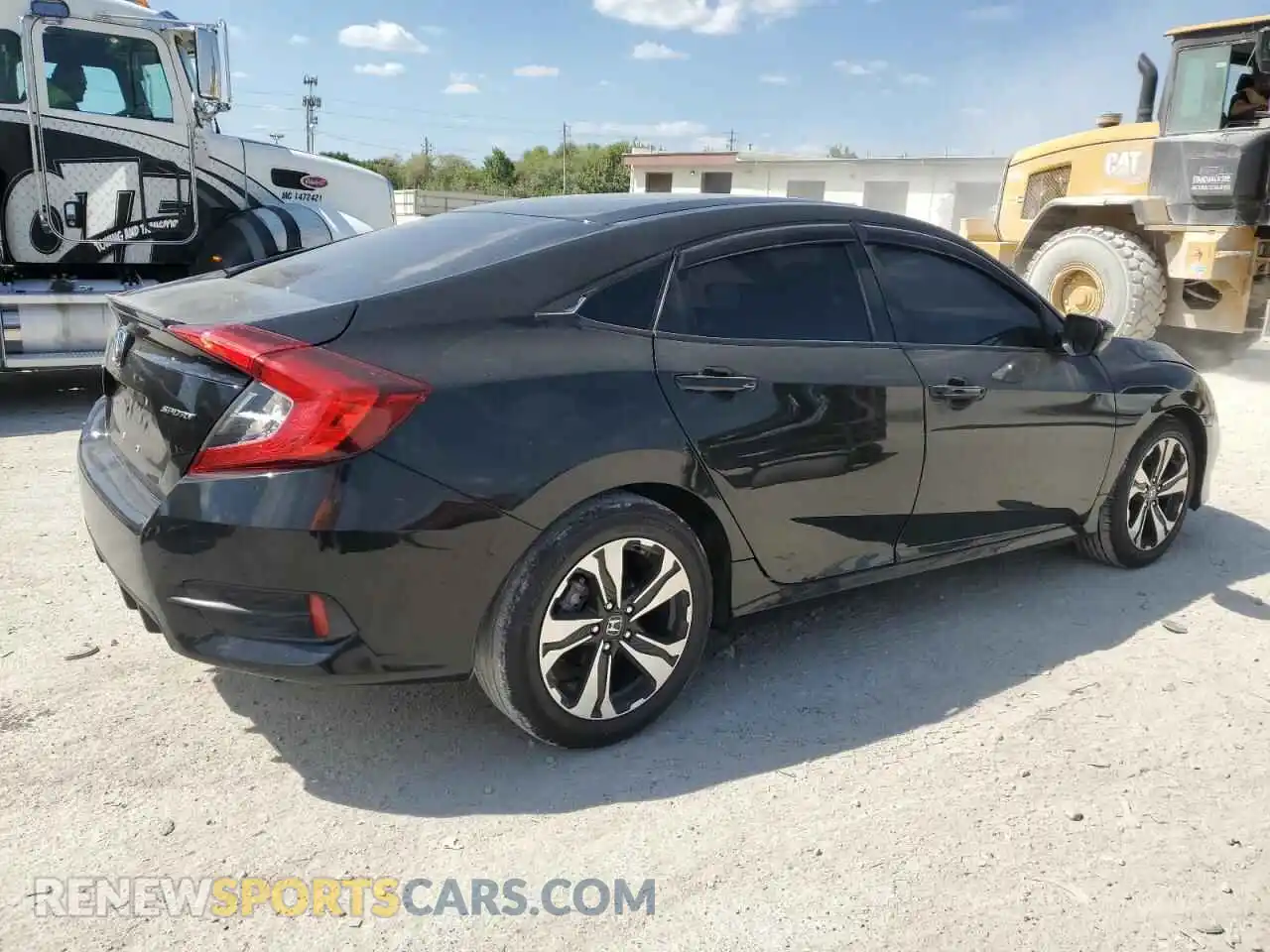 3 Photograph of a damaged car 19XFC2F87ME201904 HONDA CIVIC 2021