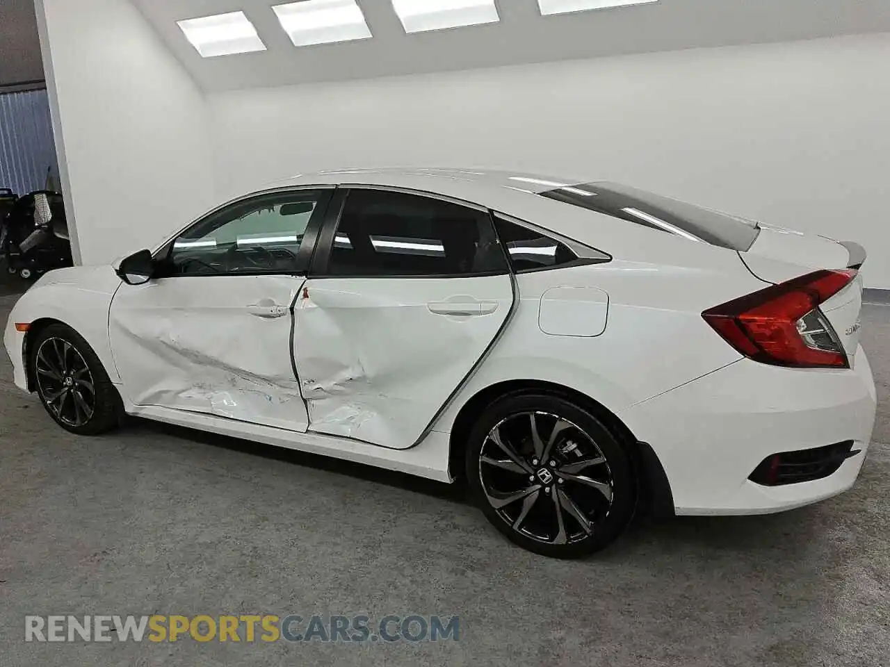 2 Photograph of a damaged car 19XFC2F87ME202289 HONDA CIVIC 2021