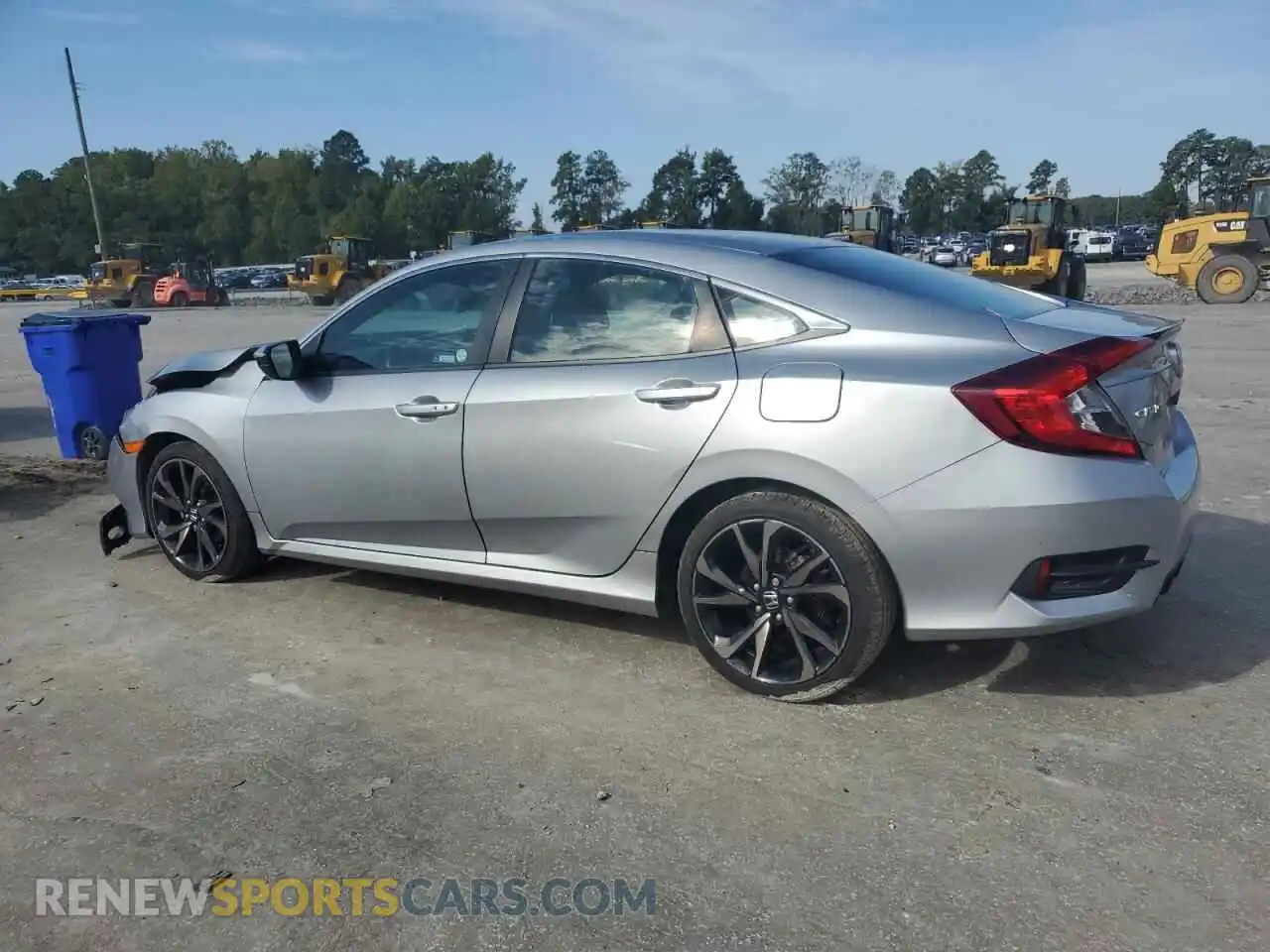 2 Photograph of a damaged car 19XFC2F87ME202311 HONDA CIVIC 2021