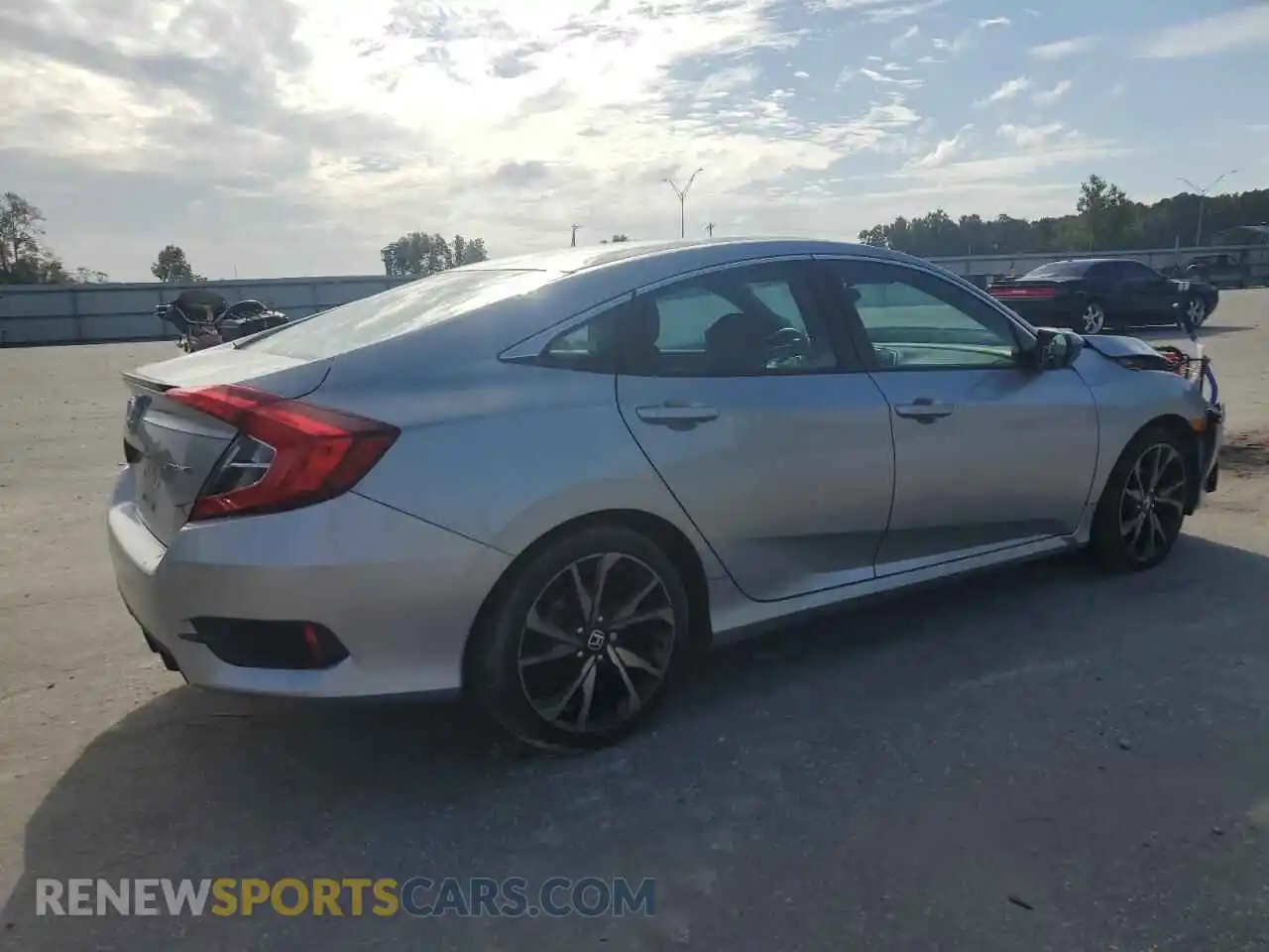 3 Photograph of a damaged car 19XFC2F87ME202311 HONDA CIVIC 2021