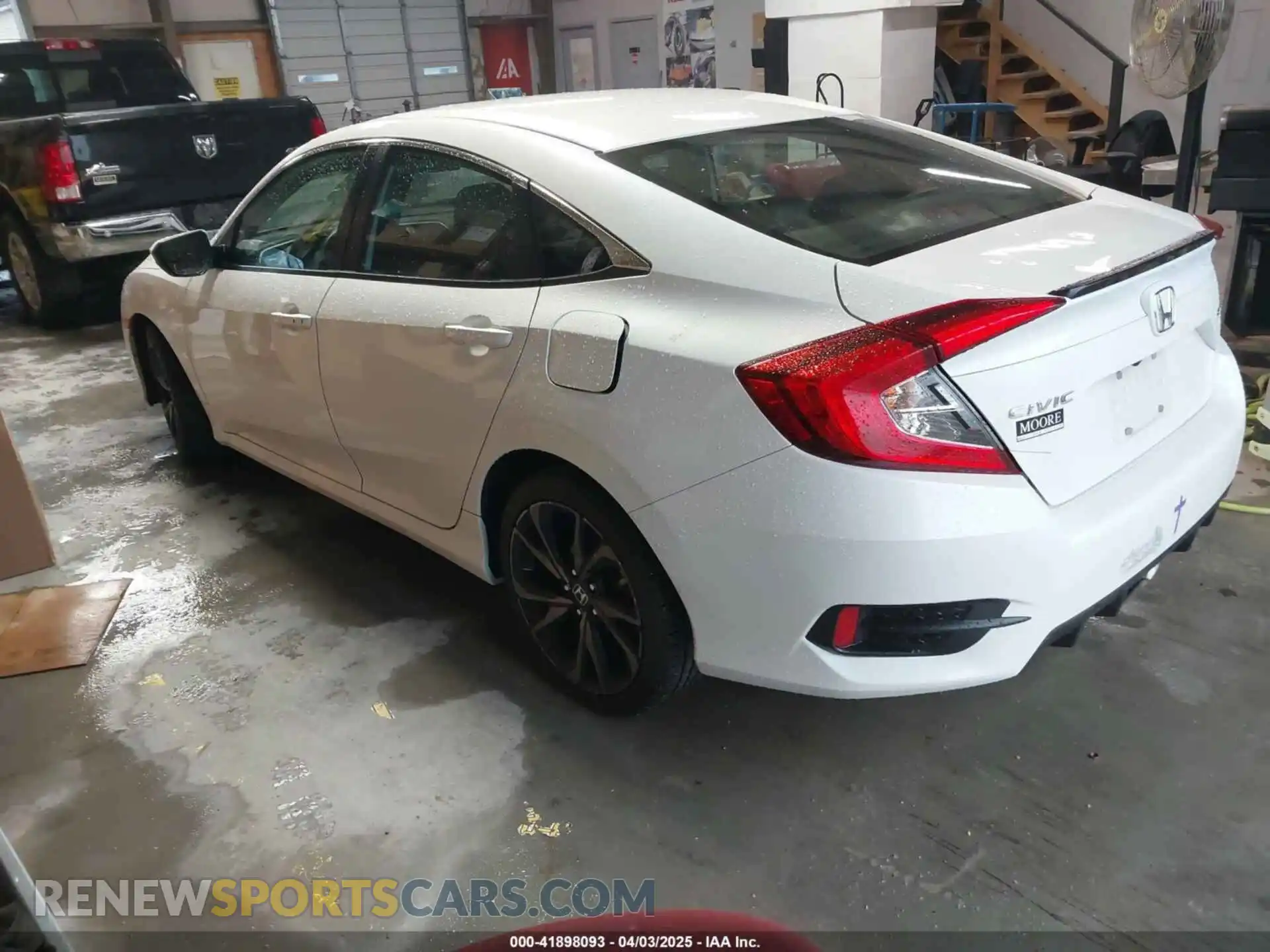 3 Photograph of a damaged car 19XFC2F88ME001825 HONDA CIVIC 2021