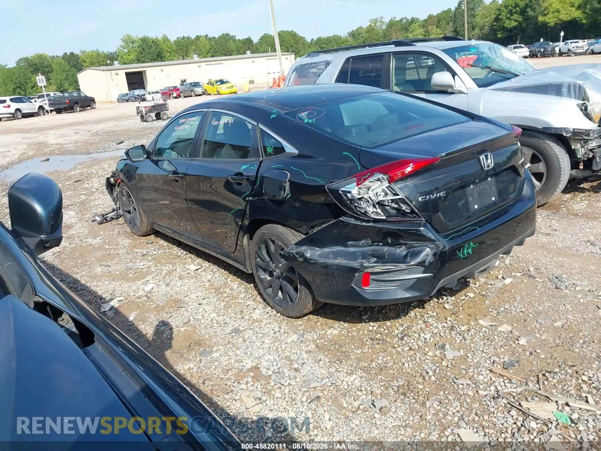 3 Photograph of a damaged car 19XFC2F88ME201930 HONDA CIVIC 2021