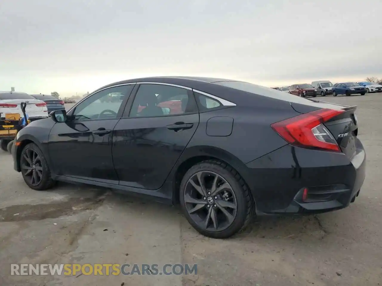 2 Photograph of a damaged car 19XFC2F88ME203192 HONDA CIVIC 2021