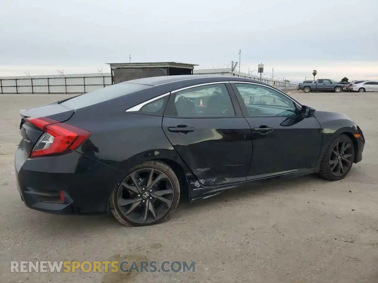 3 Photograph of a damaged car 19XFC2F88ME203192 HONDA CIVIC 2021