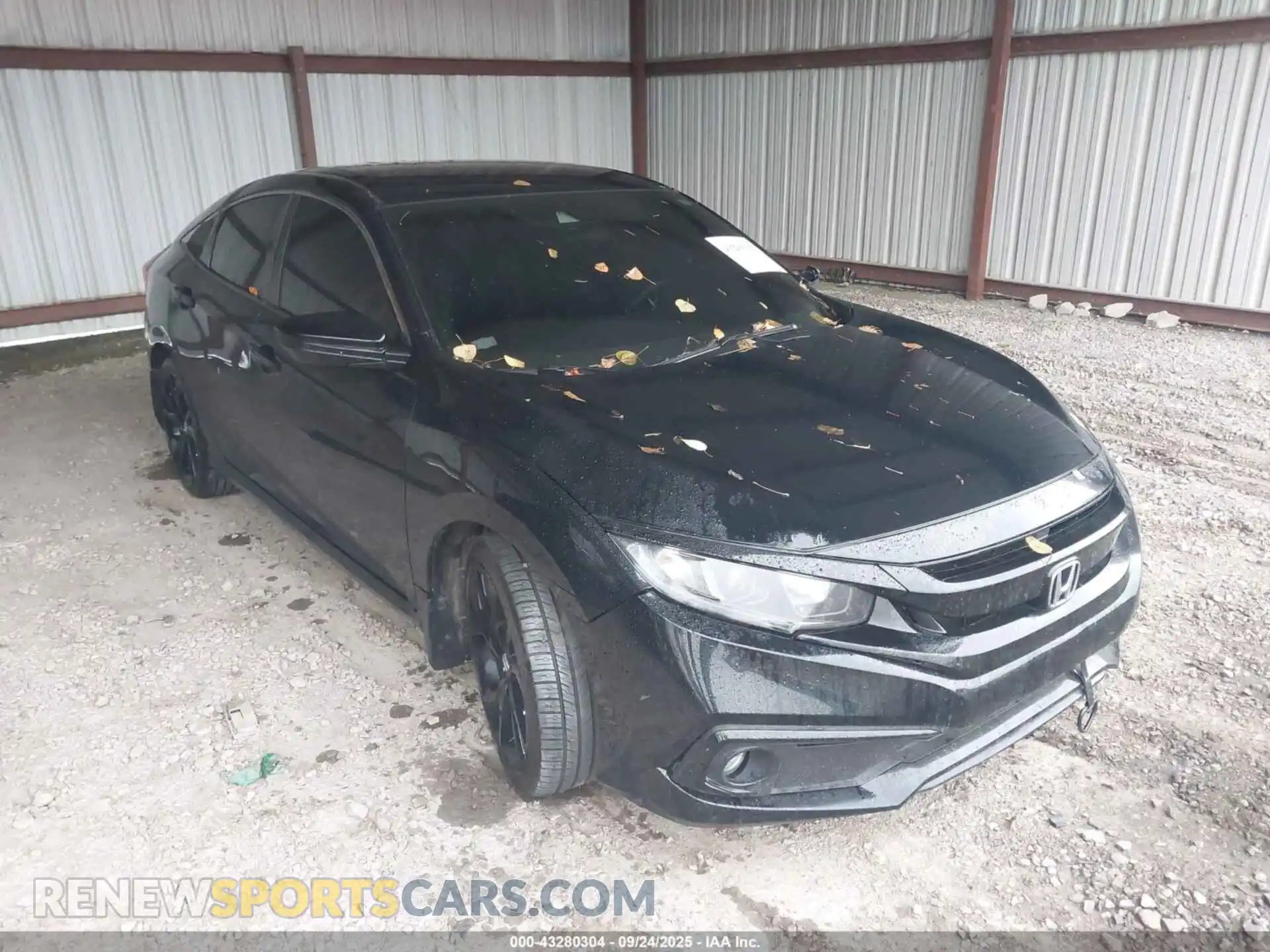 1 Photograph of a damaged car 19XFC2F89ME000909 HONDA CIVIC 2021