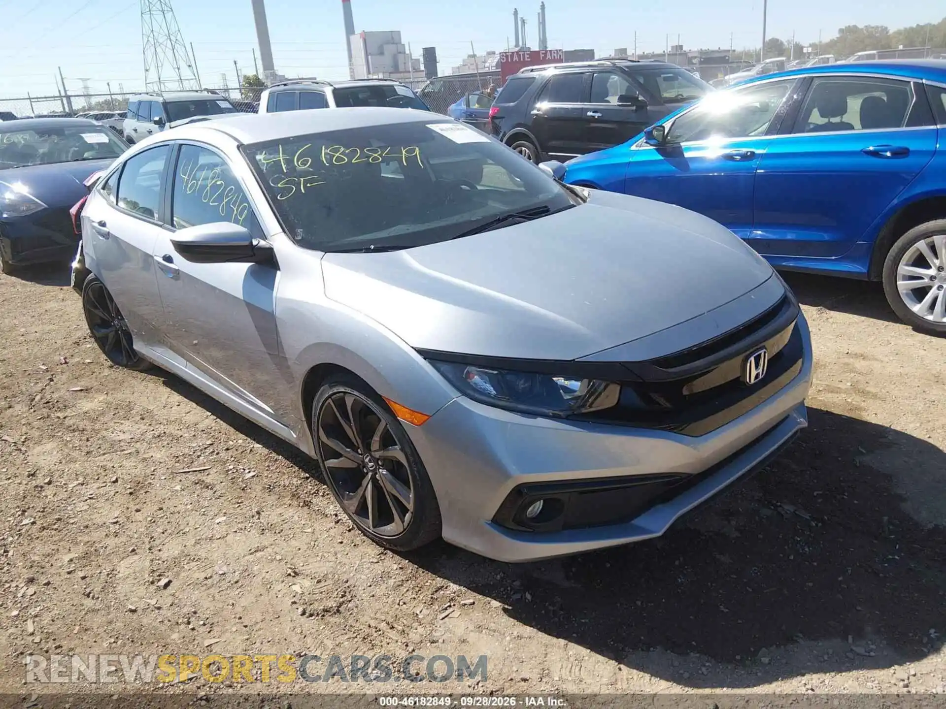 1 fotografías del automóvil dañado 19XFC2F89ME001025 HONDA CIVIC 2021