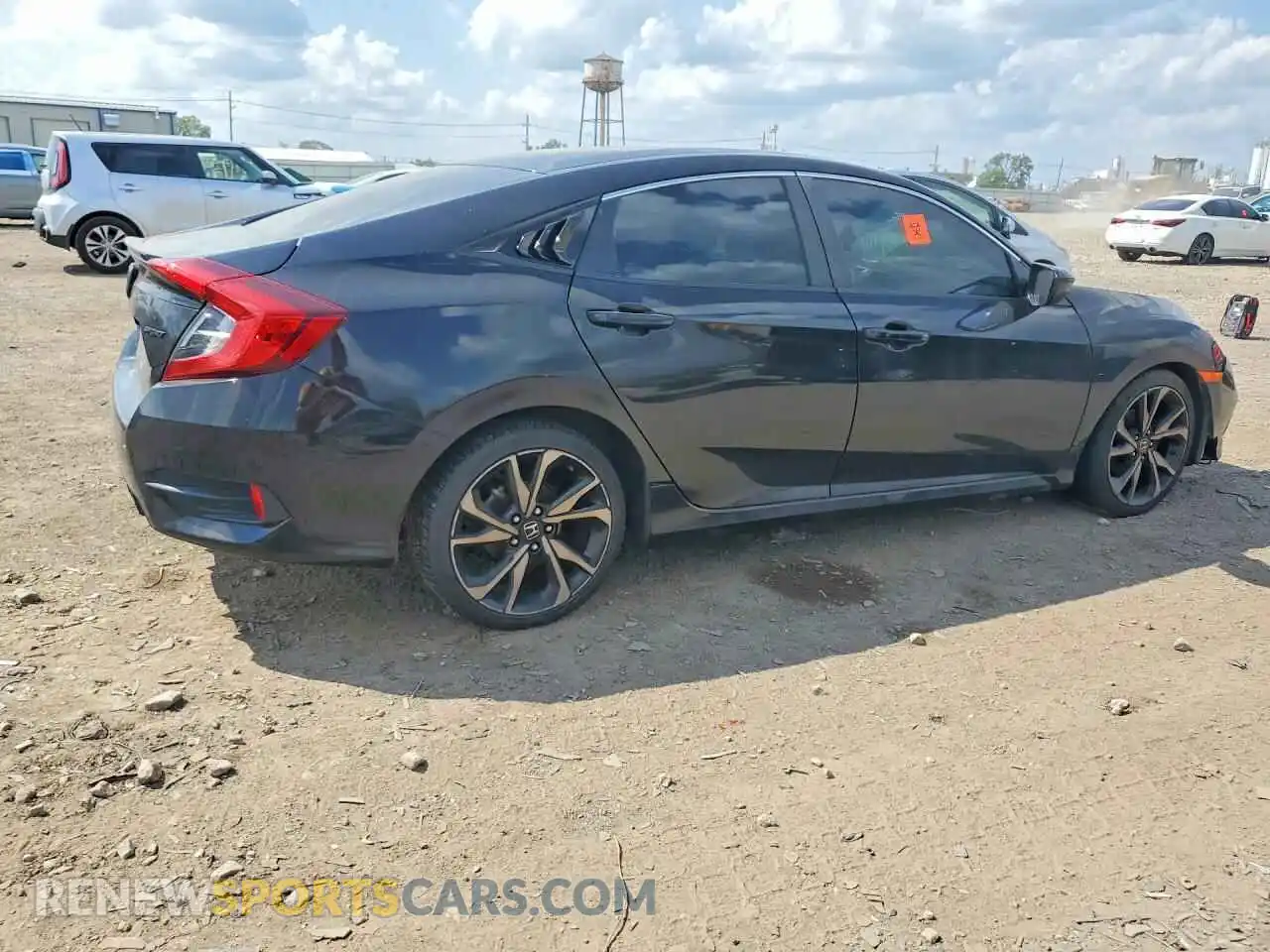 3 Фотография поврежденного автомобиля 19XFC2F89ME002966 HONDA CIVIC 2021