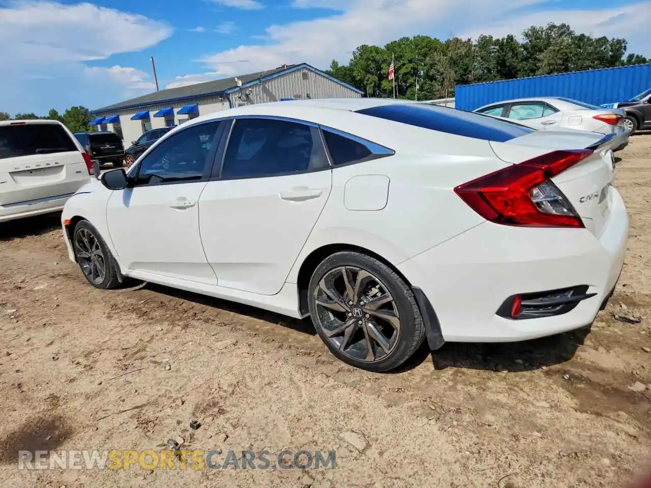 2 Photograph of a damaged car 19XFC2F89ME003924 HONDA CIVIC 2021