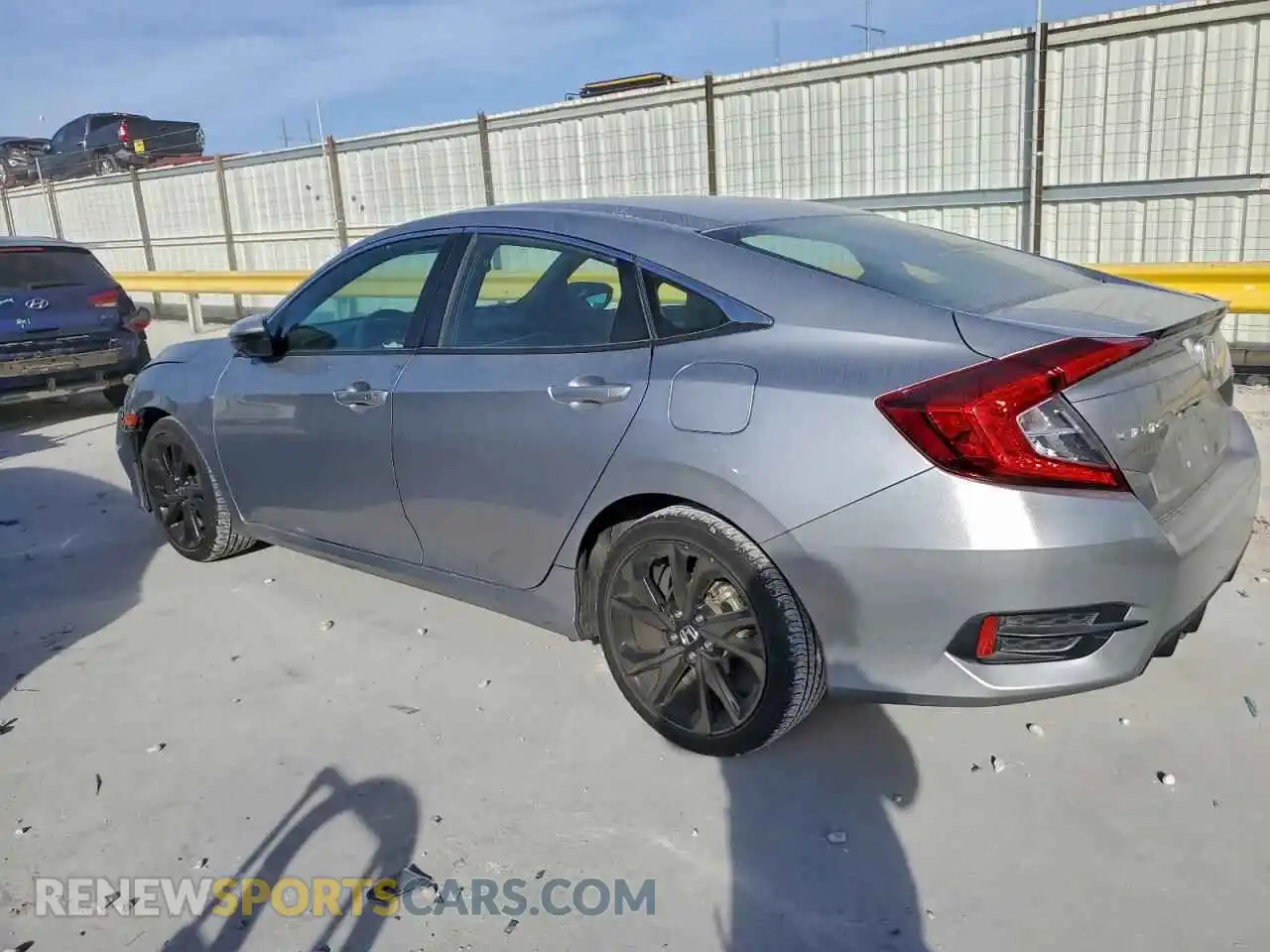 2 Photograph of a damaged car 19XFC2F89ME202827 HONDA CIVIC 2021