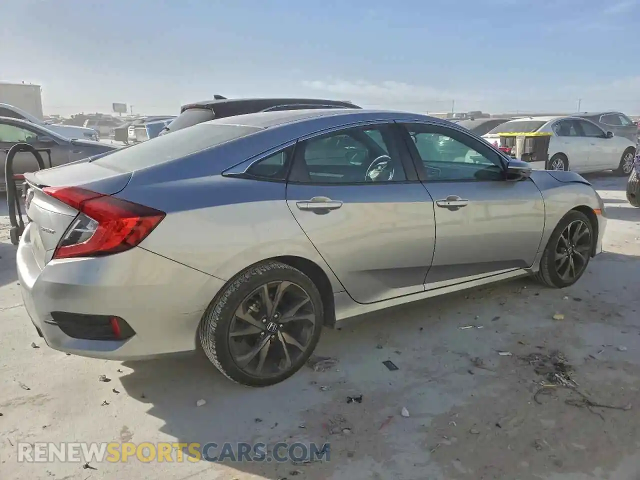 3 Photograph of a damaged car 19XFC2F89ME202827 HONDA CIVIC 2021