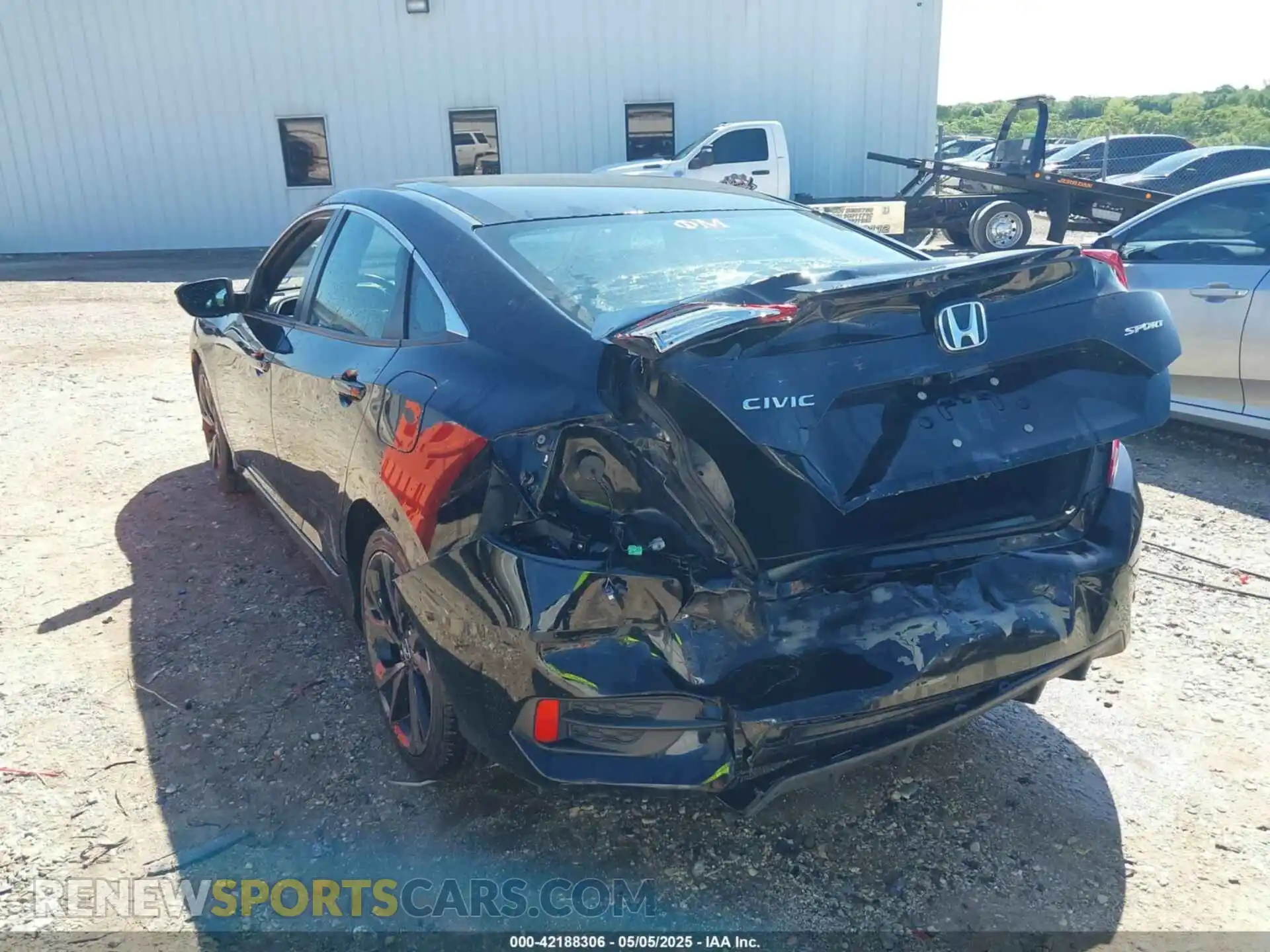 3 Photograph of a damaged car 19XFC2F8XME001986 HONDA CIVIC 2021