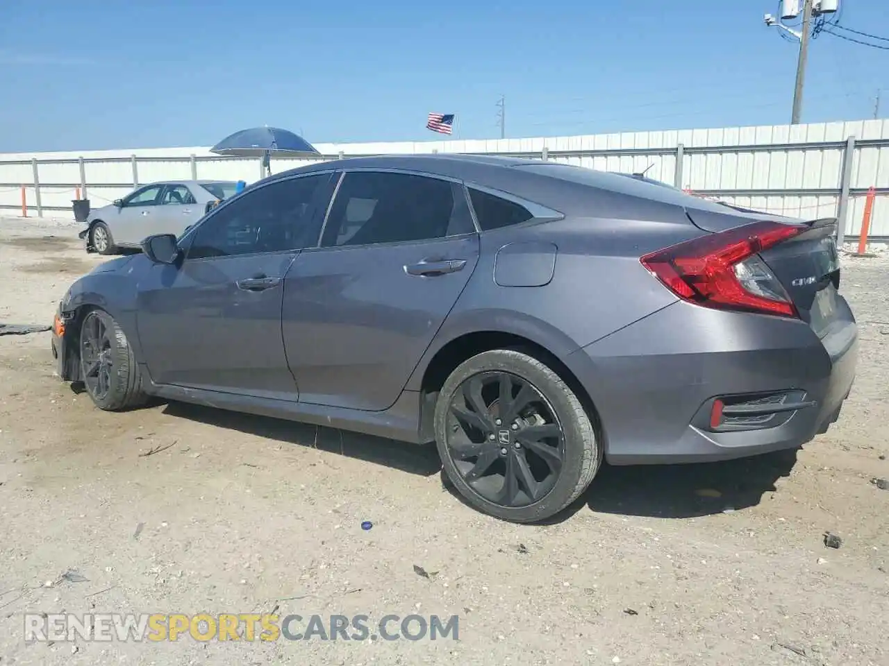 2 Photograph of a damaged car 19XFC2F8XME003009 HONDA CIVIC 2021